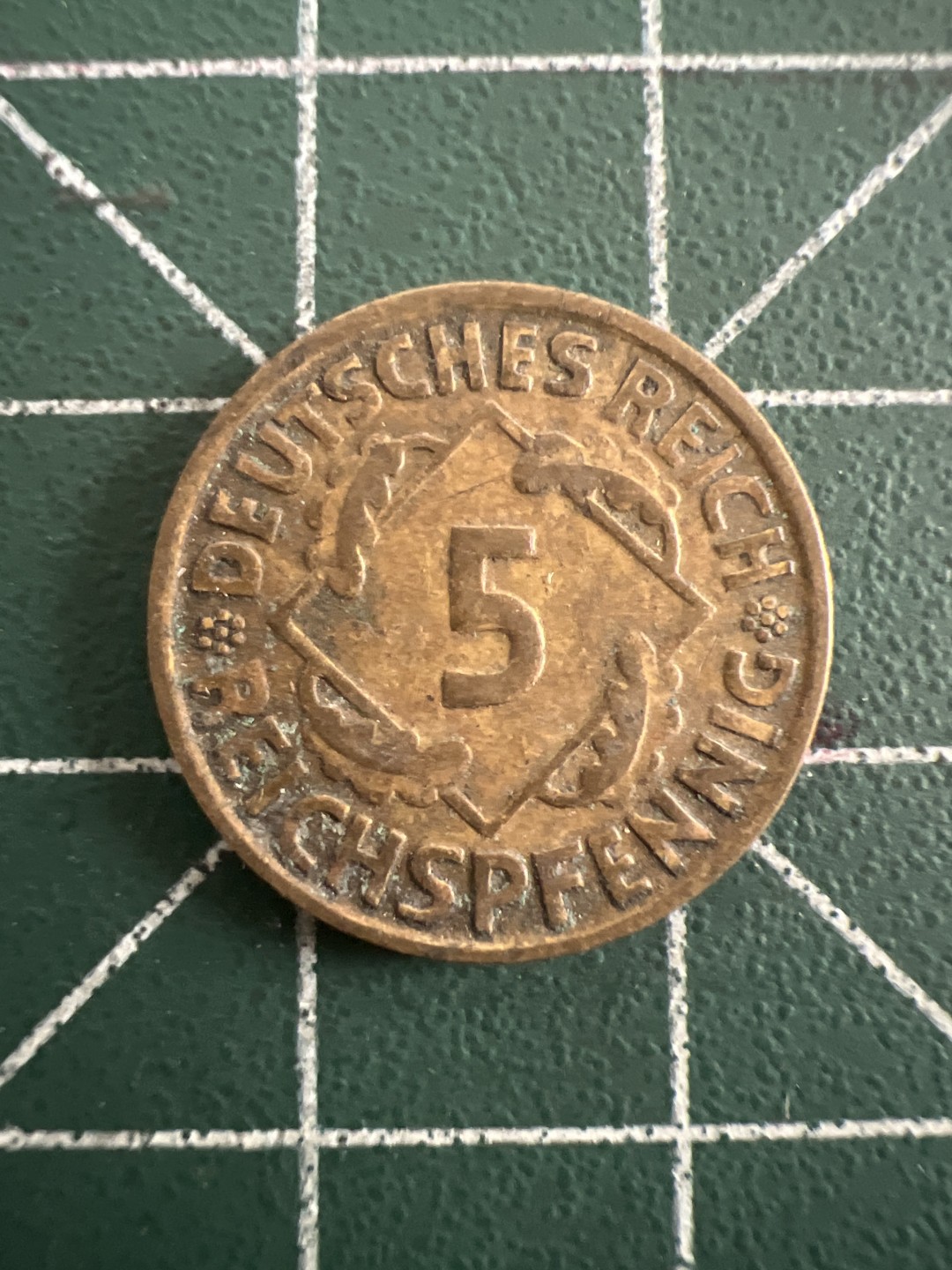 泡泡堂第八十五期  世界硬币纪念章邮票专场（无押金，无佣金，捡漏，全场20包邮，偏远地区除外） 魏玛德国1925年5分