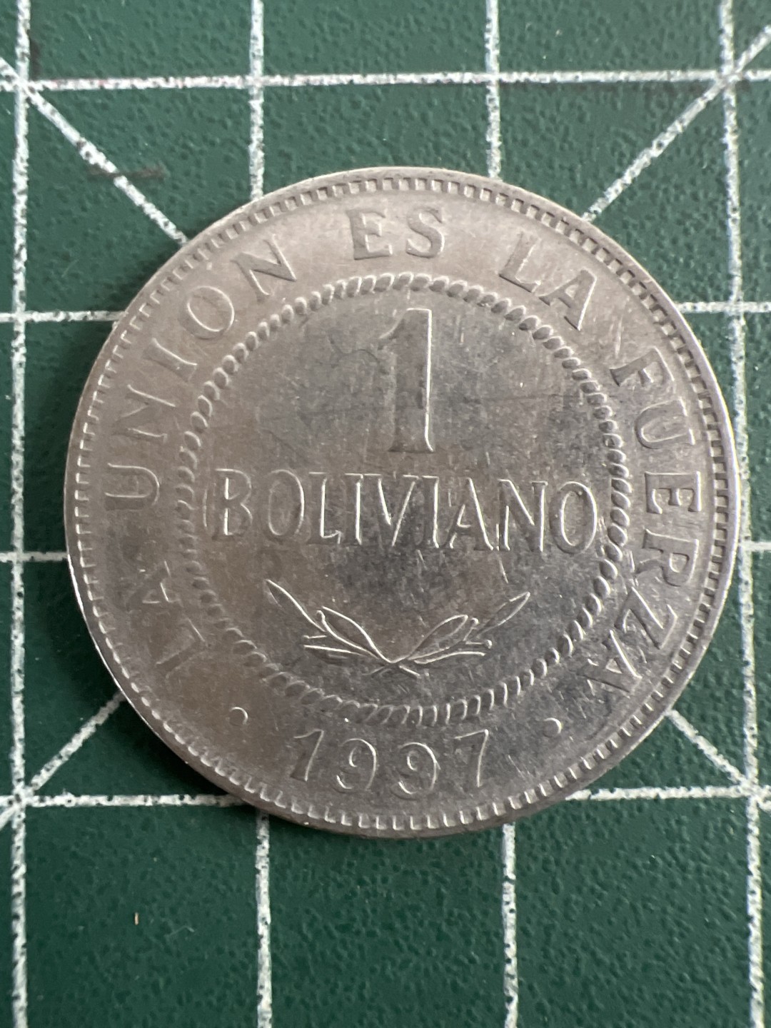 泡泡堂第八十五期  世界硬币纪念章邮票专场（无押金，无佣金，捡漏，全场20包邮，偏远地区除外） 波利维亚一元