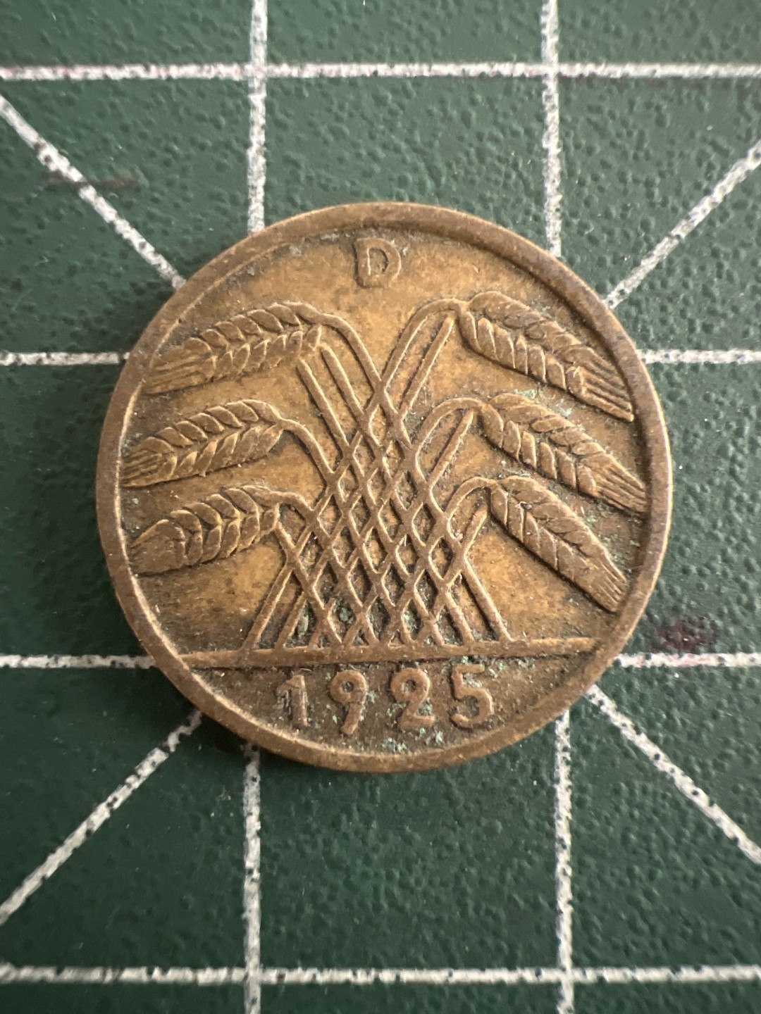 泡泡堂第八十五期  世界硬币纪念章邮票专场（无押金，无佣金，捡漏，全场20包邮，偏远地区除外） 魏玛德国1925年5分