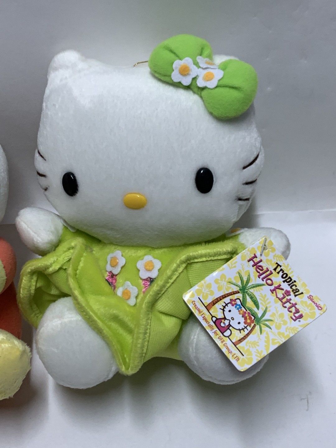 零元拍：HolleKitty和圣诞小白兔毛绒公仔一对