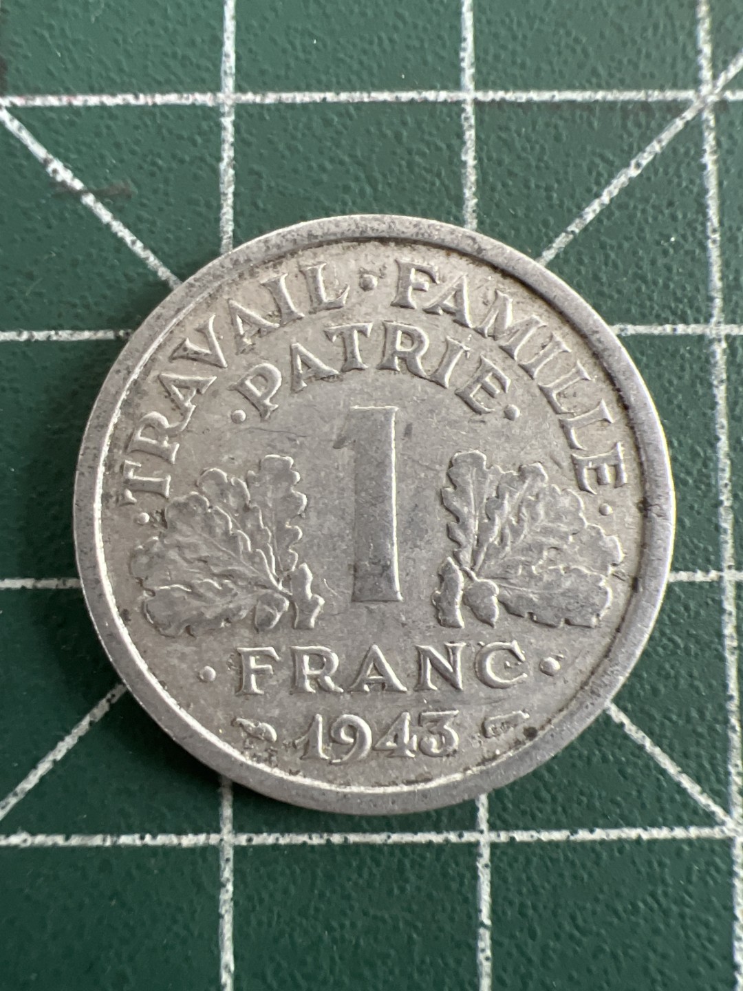 泡泡堂第八十五期  世界硬币纪念章邮票专场（无押金，无佣金，捡漏，全场20包邮，偏远地区除外） 维希政府一法郎