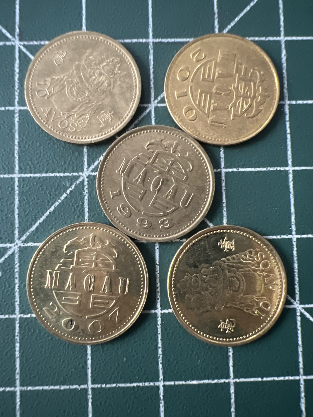 泡泡堂第八十六期  世界硬币纪念章邮票专场（无押金，无佣金，捡漏，全场20包邮，偏远地区除外） 澳门一毫五个