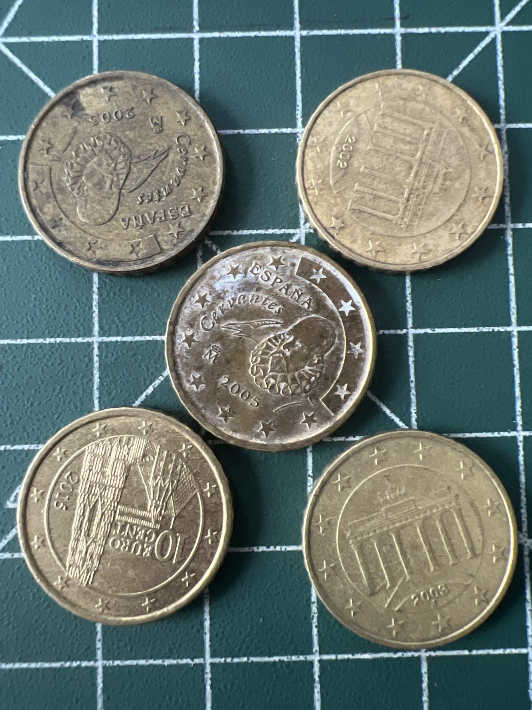 泡泡堂第八十六期  世界硬币纪念章邮票专场（无押金，无佣金，捡漏，全场20包邮，偏远地区除外） 十欧分五个