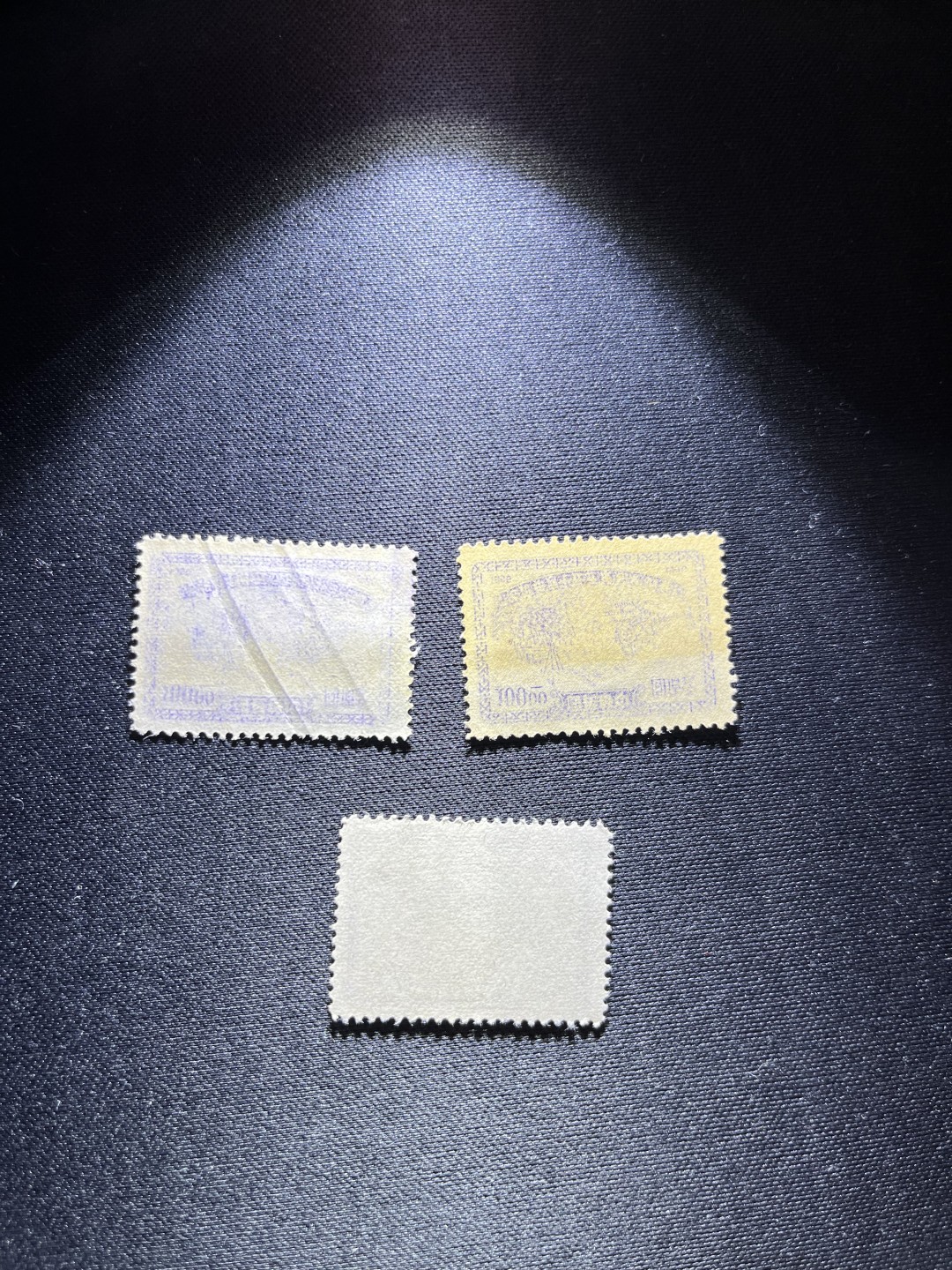 洪涛臻品 精选邮票限时拍卖第二十四期 民国邮政总局成立50周年纪念邮票新3枚，上品，喜欢不要错过
