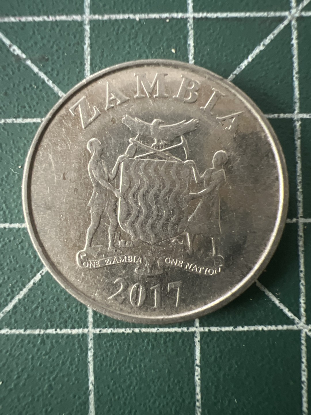 泡泡堂第八十六期  世界硬币纪念章邮票专场（无押金，无佣金，捡漏，全场20包邮，偏远地区除外） 赞比亚一元