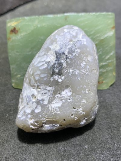 精美天然新疆哈密高玉化蛋白玉原石一块， - 精美天然新疆哈密高玉化蛋白玉原石一块，