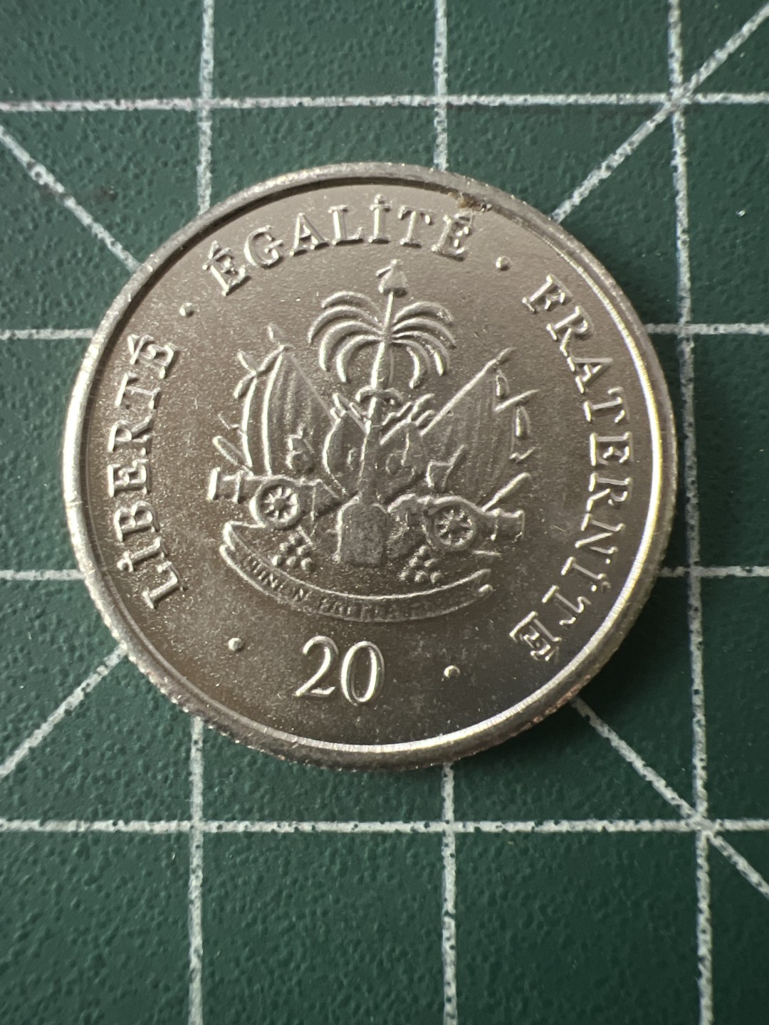 泡泡堂第八十六期  世界硬币纪念章邮票专场（无押金，无佣金，捡漏，全场20包邮，偏远地区除外） 海地20分