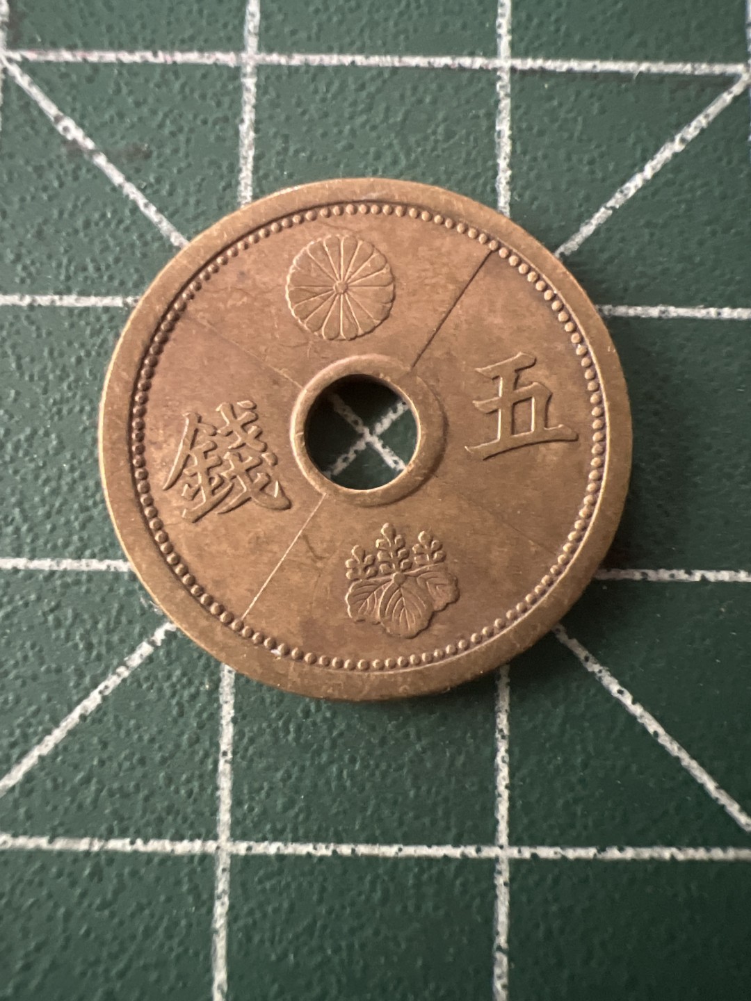 泡泡堂第八十六期  世界硬币纪念章邮票专场（无押金，无佣金，捡漏，全场20包邮，偏远地区除外） 日本铜五钱