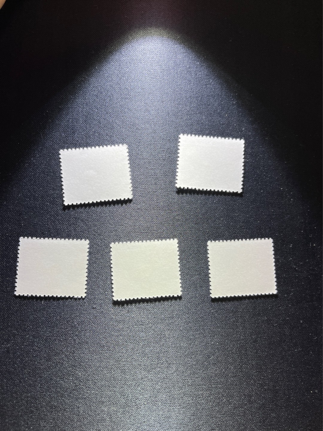 洪涛臻品 精选邮票限时拍卖第二十五期 普无号  8分工人  5枚一组，版撕全品，文革唯一一套普票，有较高的收藏价值，可单枚玩，可成套玩。可评级
