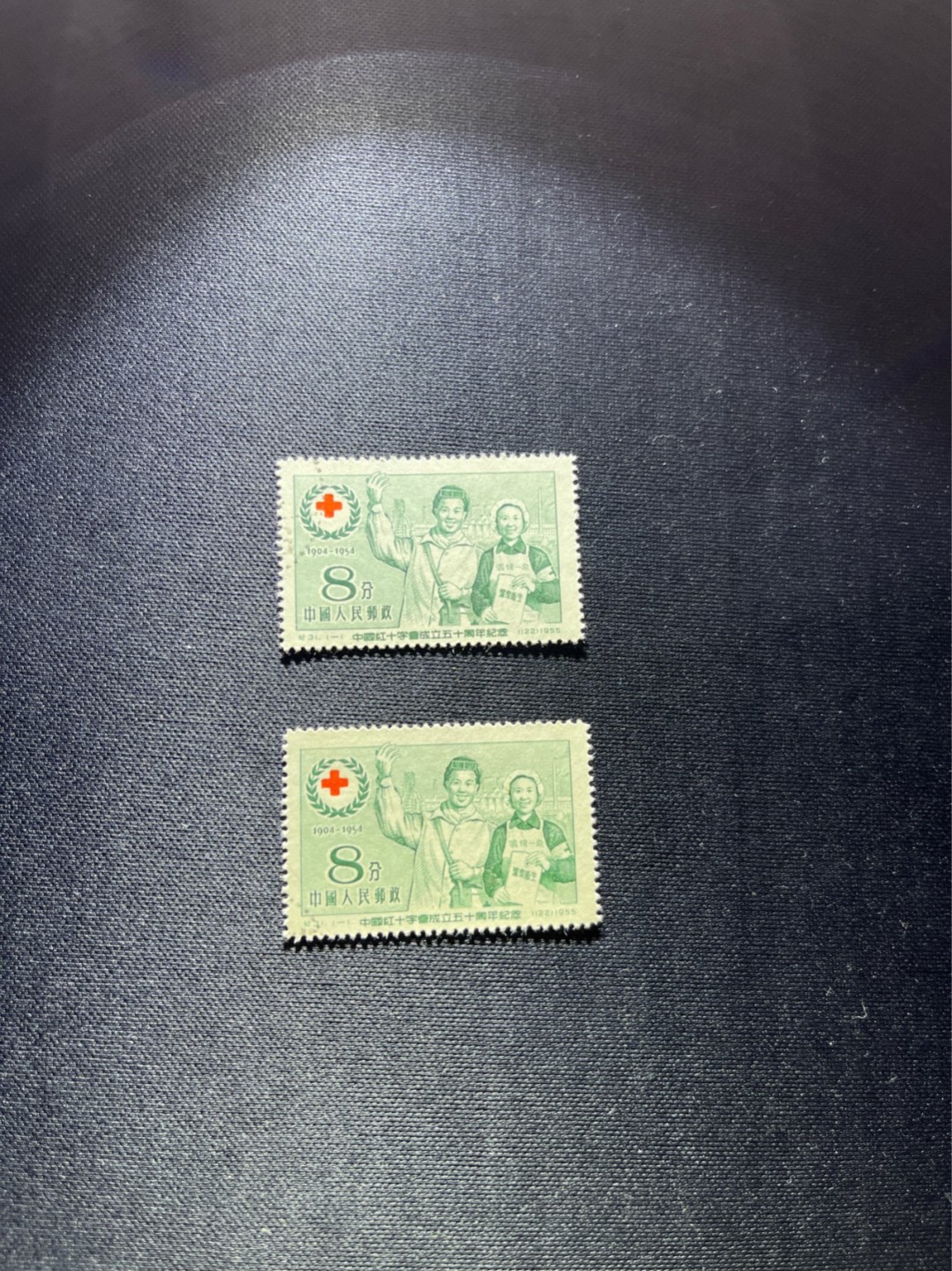 洪涛臻品 精选邮票限时拍卖第二十五期 纪31红十字协会盖销全品2枚 版撕全品  喜欢不要错过