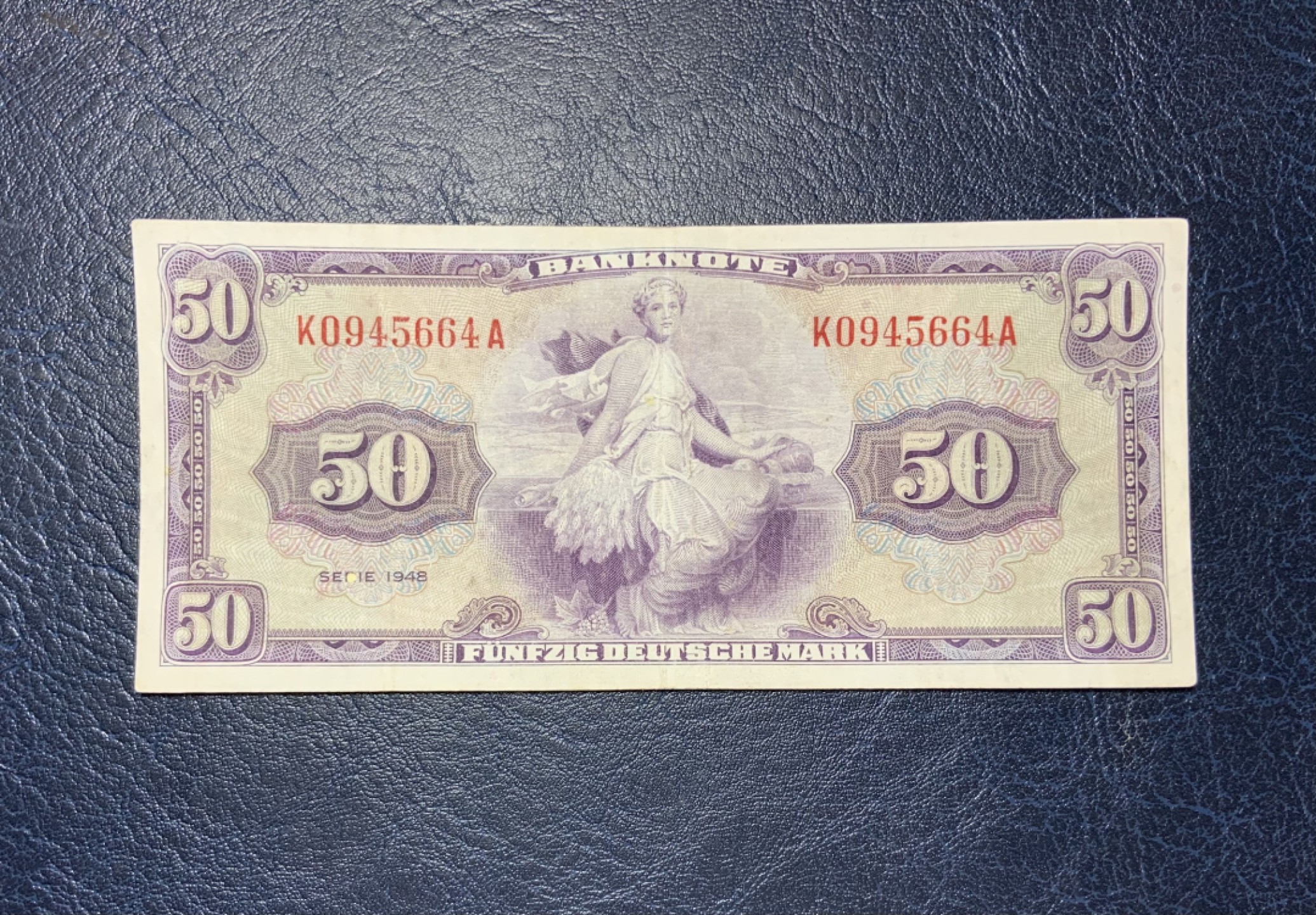 收藏联盟Quantum Auction 第190期拍卖(已更新) 德国联邦1948年50马克 非全新 品相如图 非常稀少