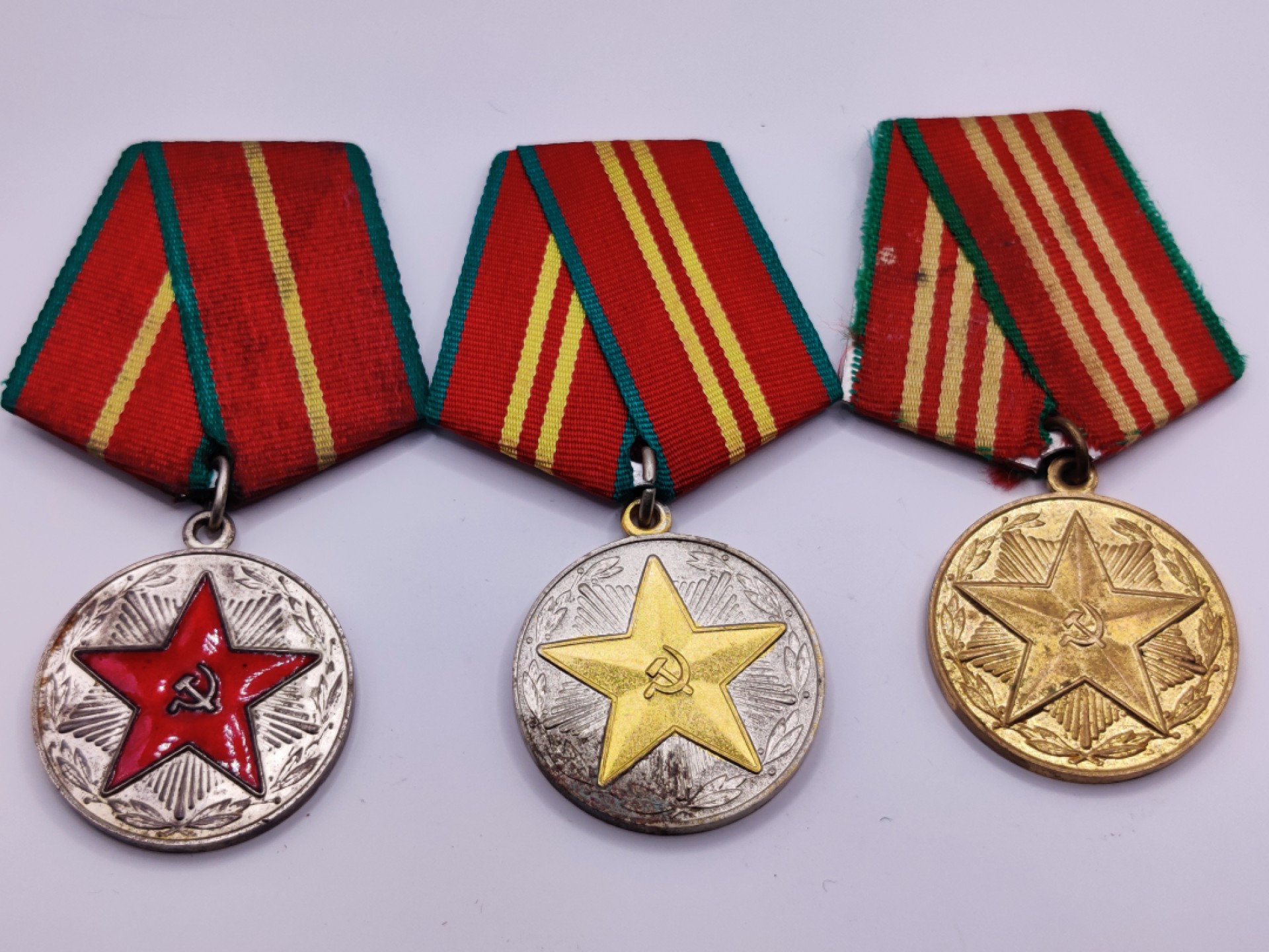 全场0元起拍 咸鱼国勋章拍卖专场 苏联圆满服役一二三级一组