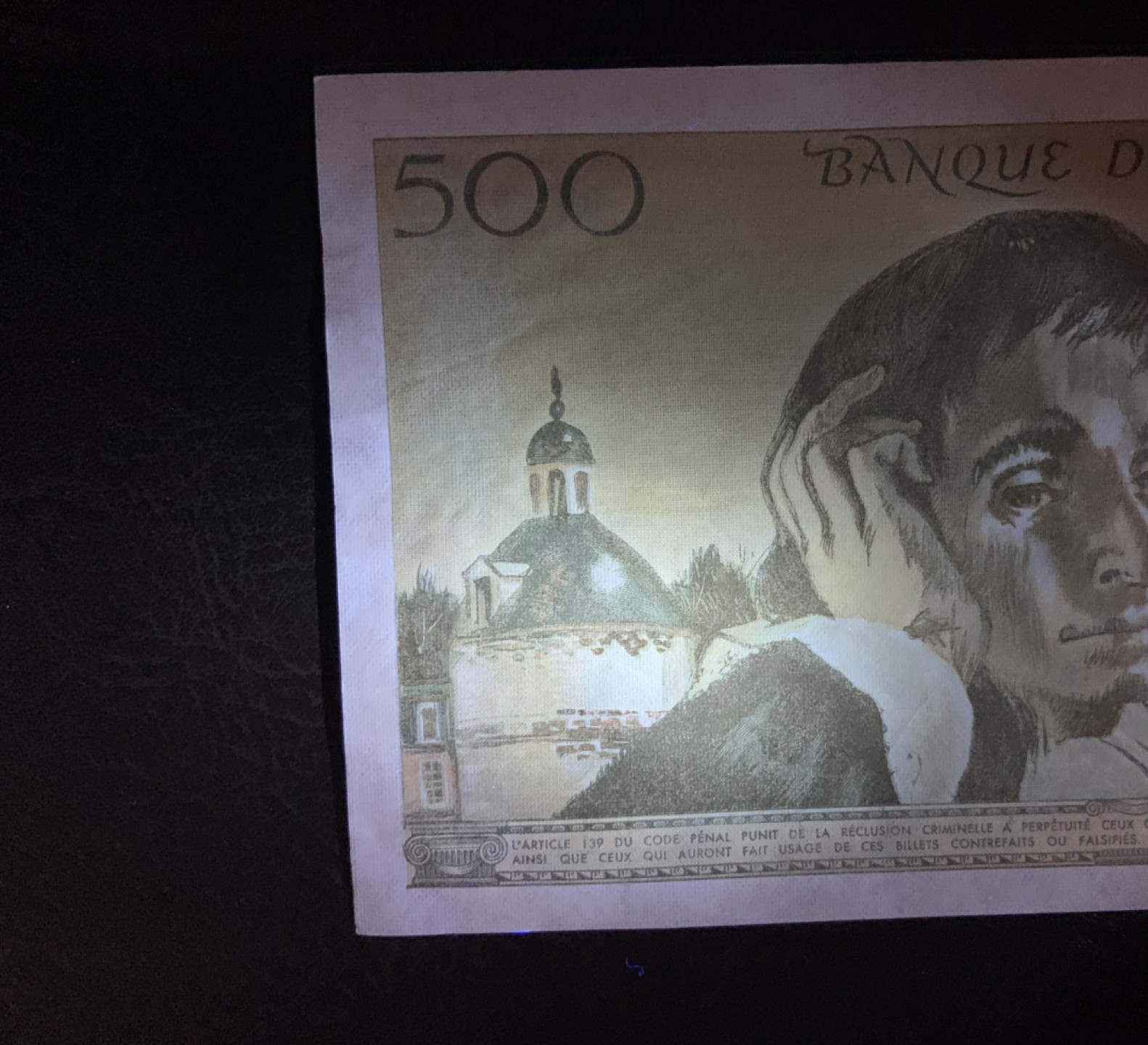 收藏联盟Quantum Auction 第190期拍卖(已更新) 法国1987年500法郎 品相UNC-