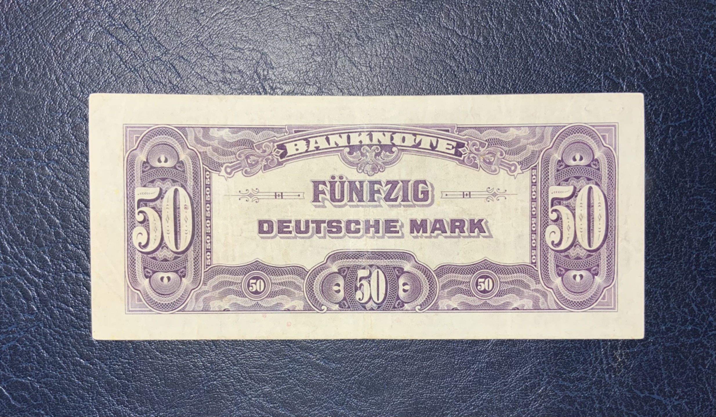 收藏联盟Quantum Auction 第190期拍卖(已更新) 德国联邦1948年50马克 非全新 品相如图 非常稀少