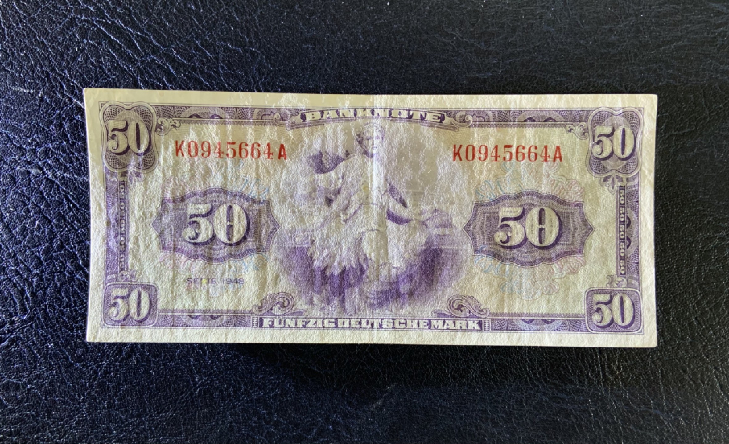 收藏联盟Quantum Auction 第190期拍卖(已更新) 德国联邦1948年50马克 非全新 品相如图 非常稀少
