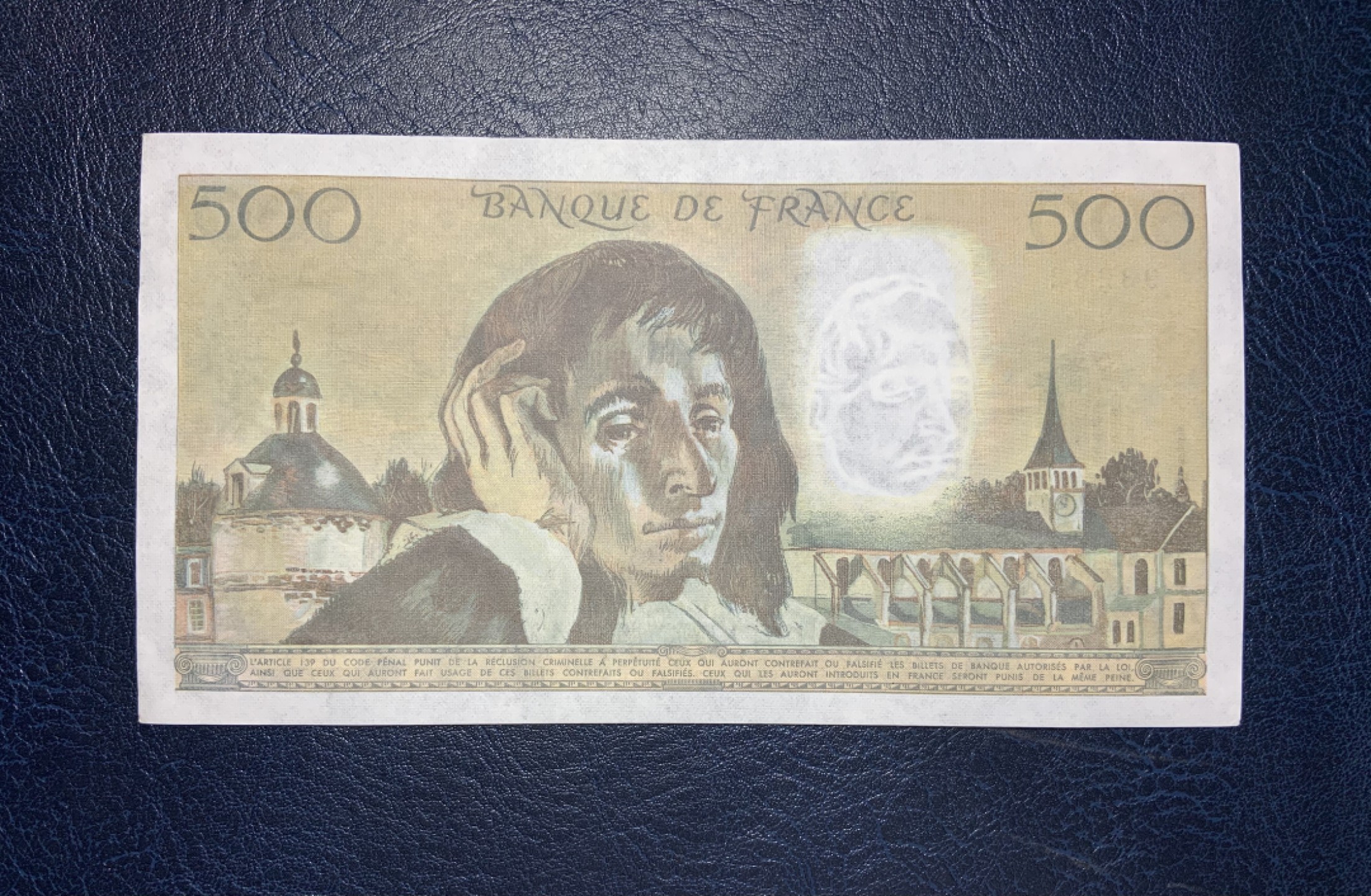 收藏联盟Quantum Auction 第190期拍卖(已更新) 法国1987年500法郎 品相UNC-