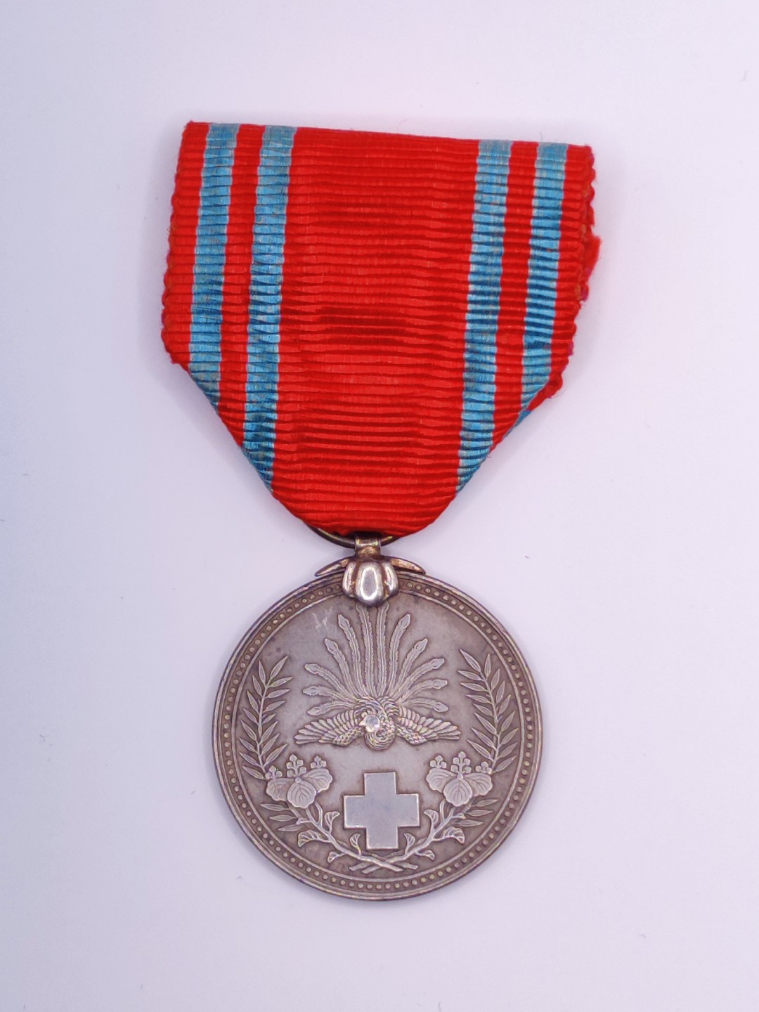 全场0元起拍 咸鱼国勋章拍卖专场 日本战前早期赤十字社员社员章 银制