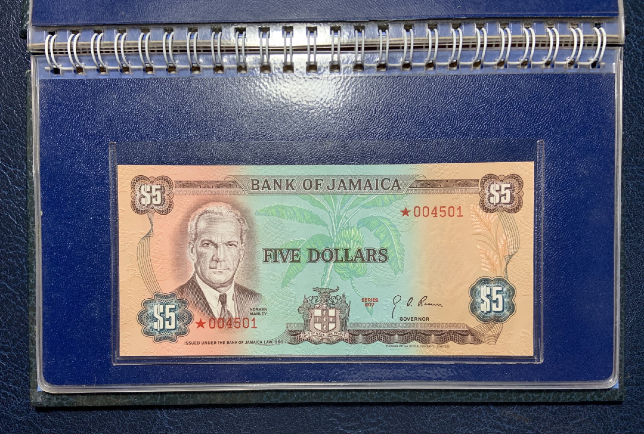 收藏联盟Quantum Auction 第190期拍卖(已更新) 牙买加1977年1-10元同号纸币 品相全新UNC  官方限量发行7500套收藏纪念册