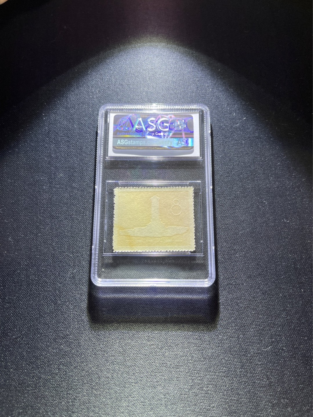 洪涛臻品 精选邮票限时拍卖第二十五期 纪47纪念碑盖销  ASG85分，版撕送评，状态极佳，高配版85分，齿孔饱满居中好，人手必备，喜欢不要错过。