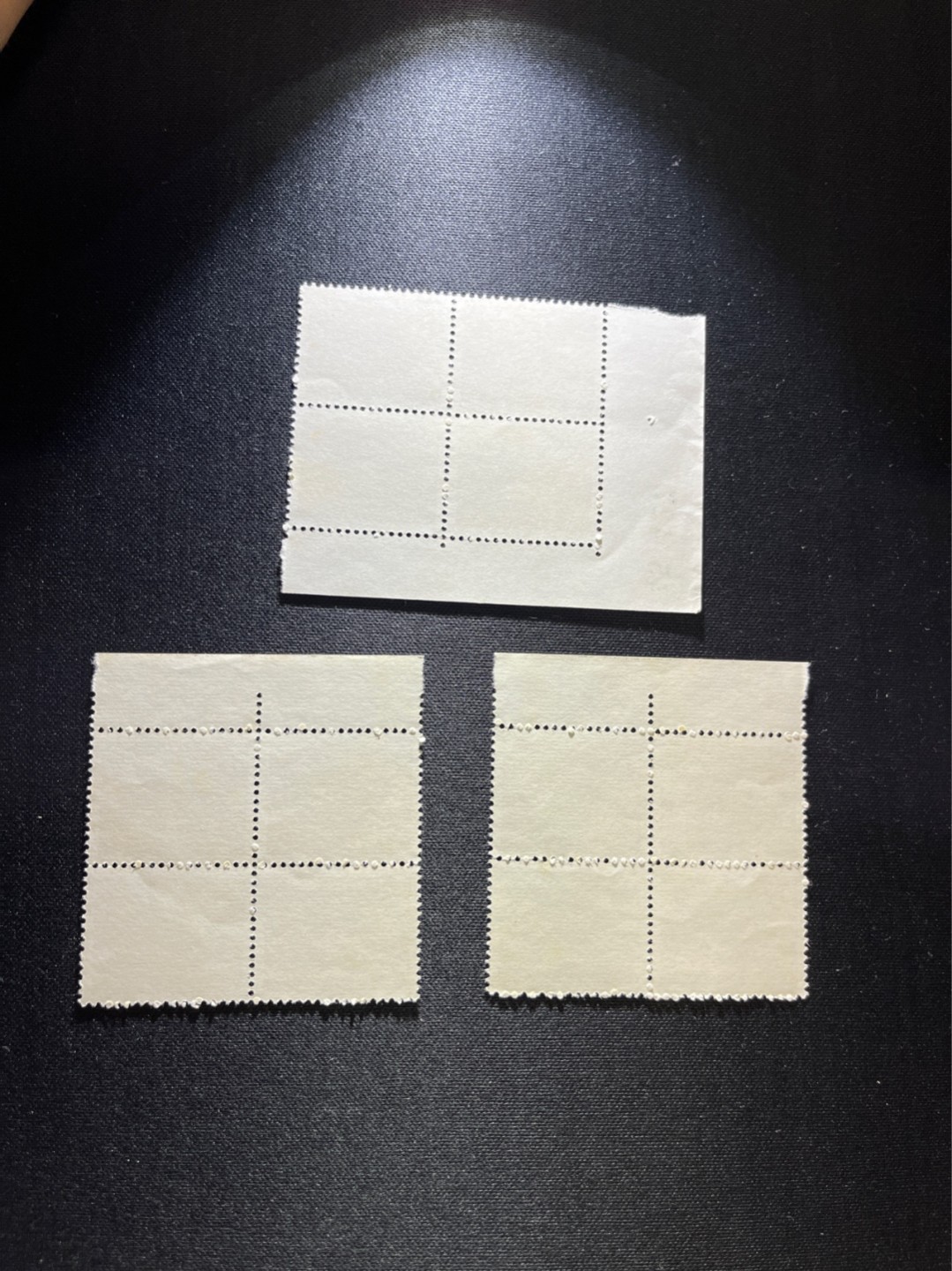 洪涛臻品 精选邮票限时拍卖第二十五期 普18  8分天安门  数字厂名方连3组  上品  黄点  