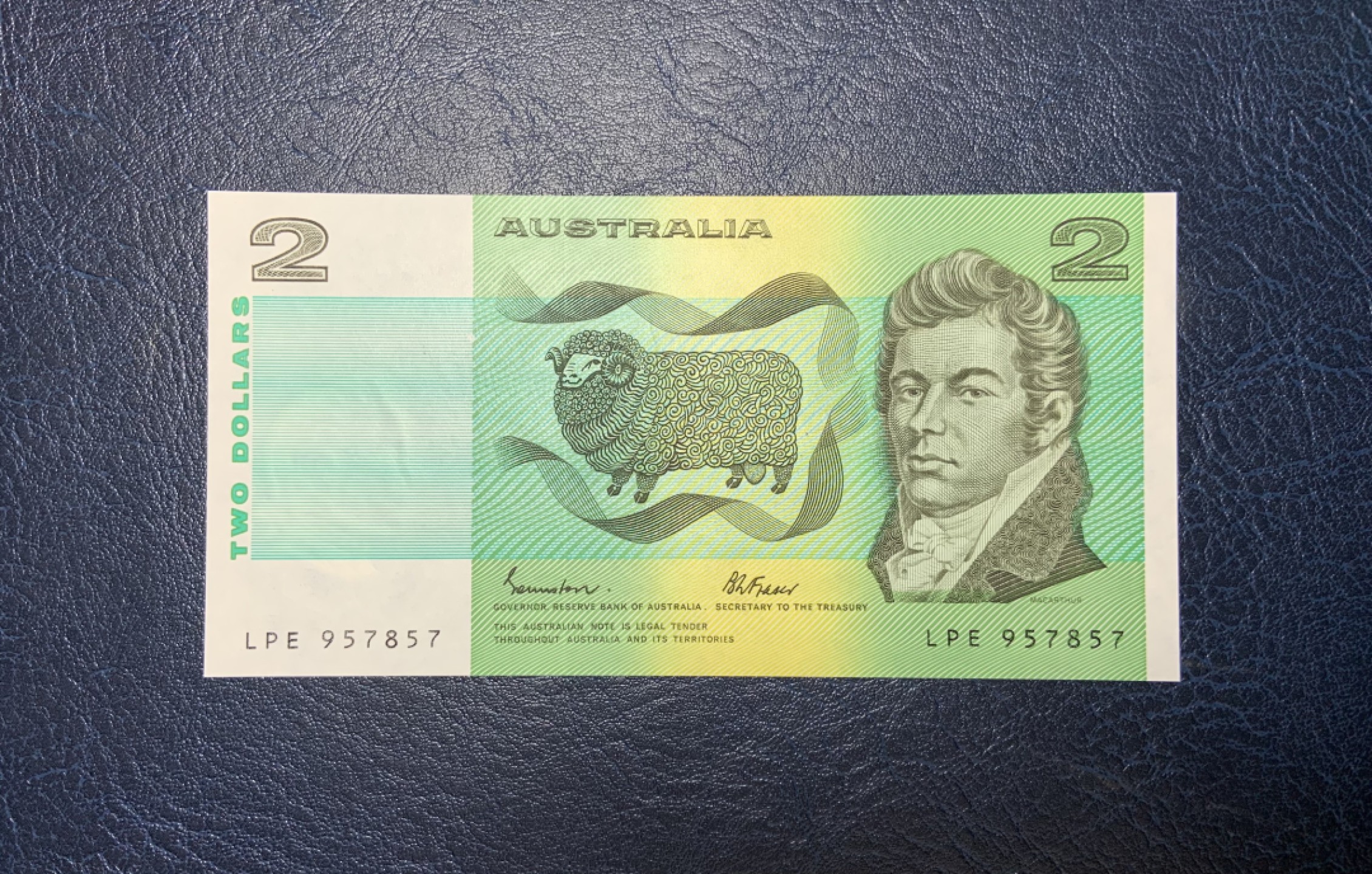 收藏联盟Quantum Auction 第191期拍卖(再次更新) 澳大利亚1985年2元 品相全新UNC 特定冠号LEP 包括原版纪念册