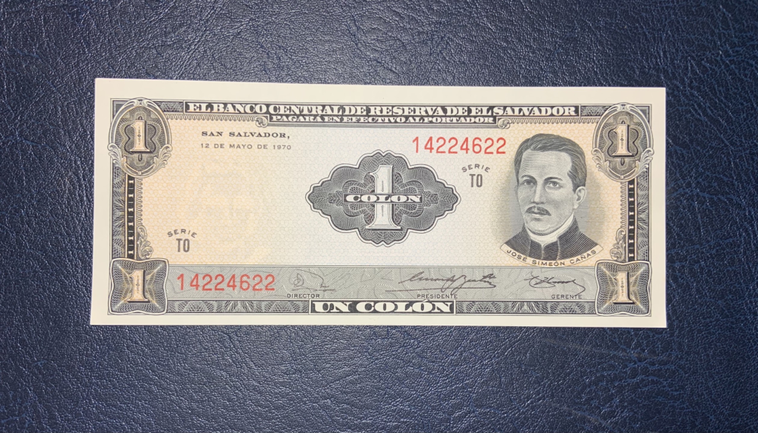 收藏联盟Quantum Auction 第191期拍卖(再次更新) 萨尔瓦多1972年1克朗 品相全新UNC 双尾号22