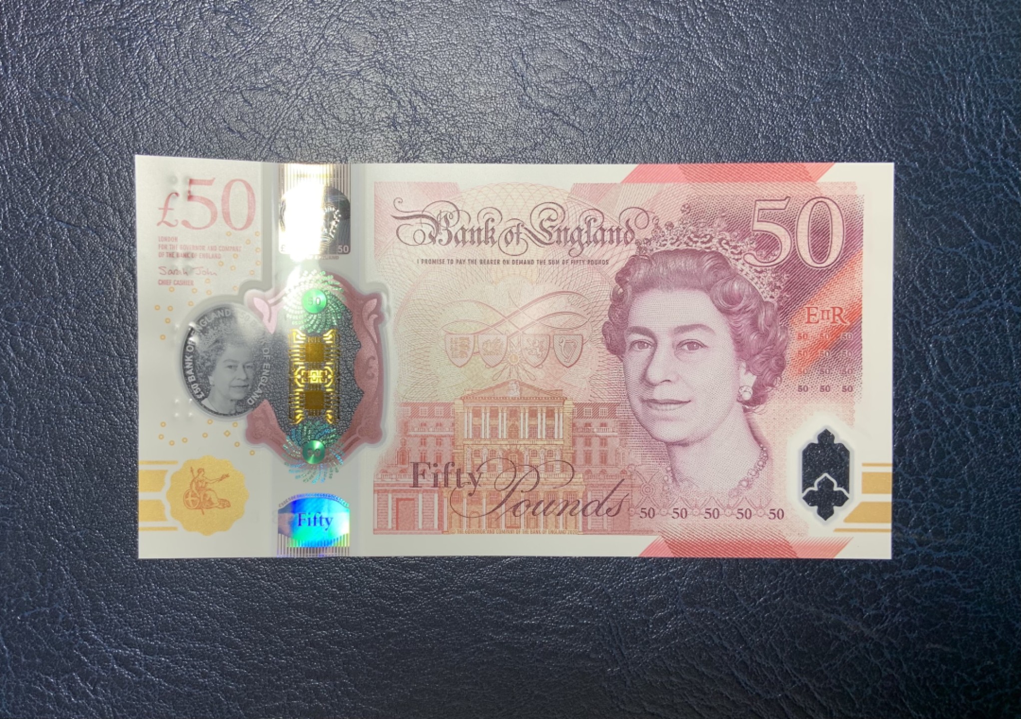 收藏联盟Quantum Auction 第191期拍卖(再次更新) 英国2020年50镑 品相全新UNC AA冠 号码无47