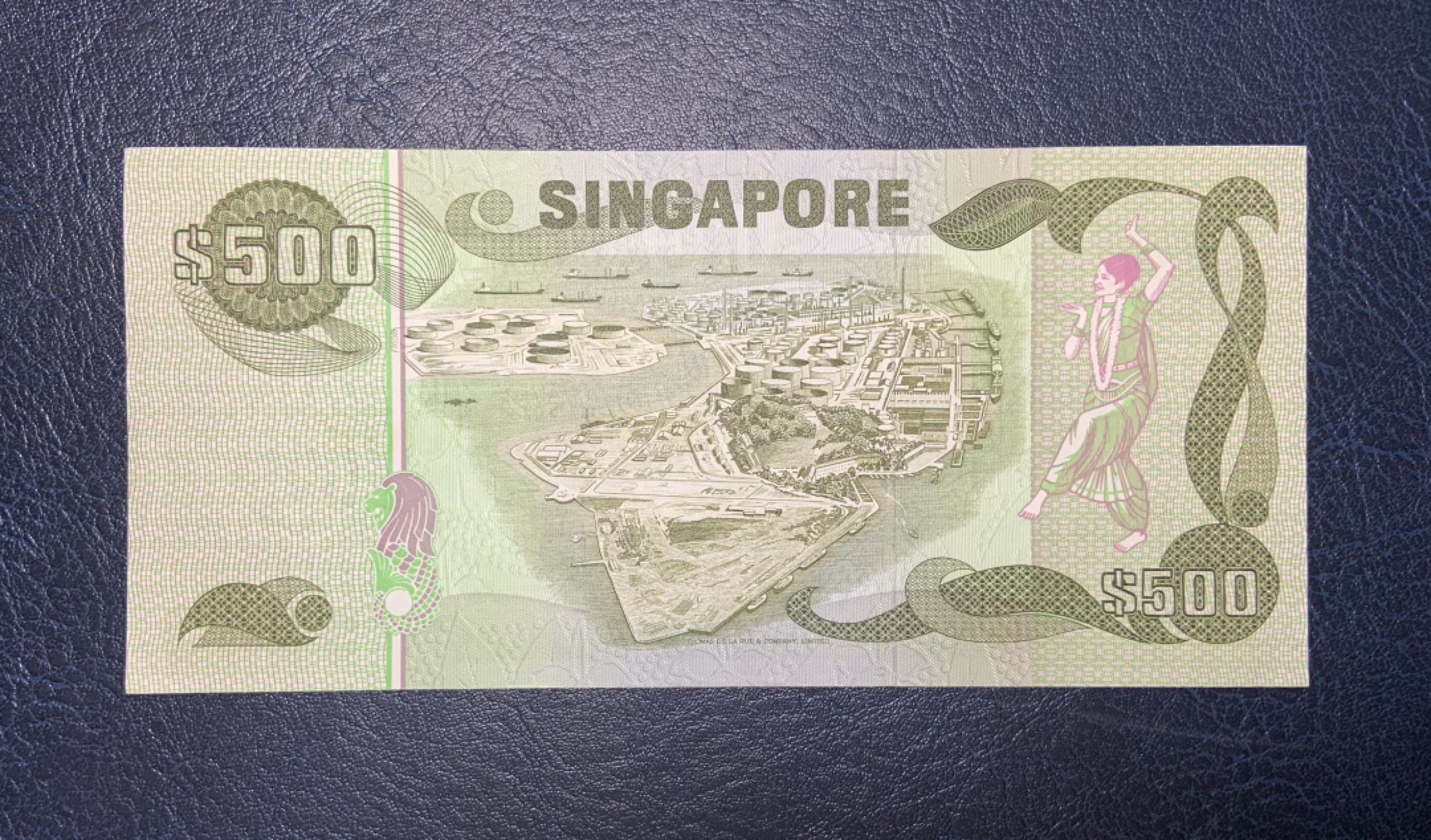 收藏联盟Quantum Auction 第191期拍卖(再次更新) 新加坡1977年鸟版500元 非全新 品相AU+  高面值稀少