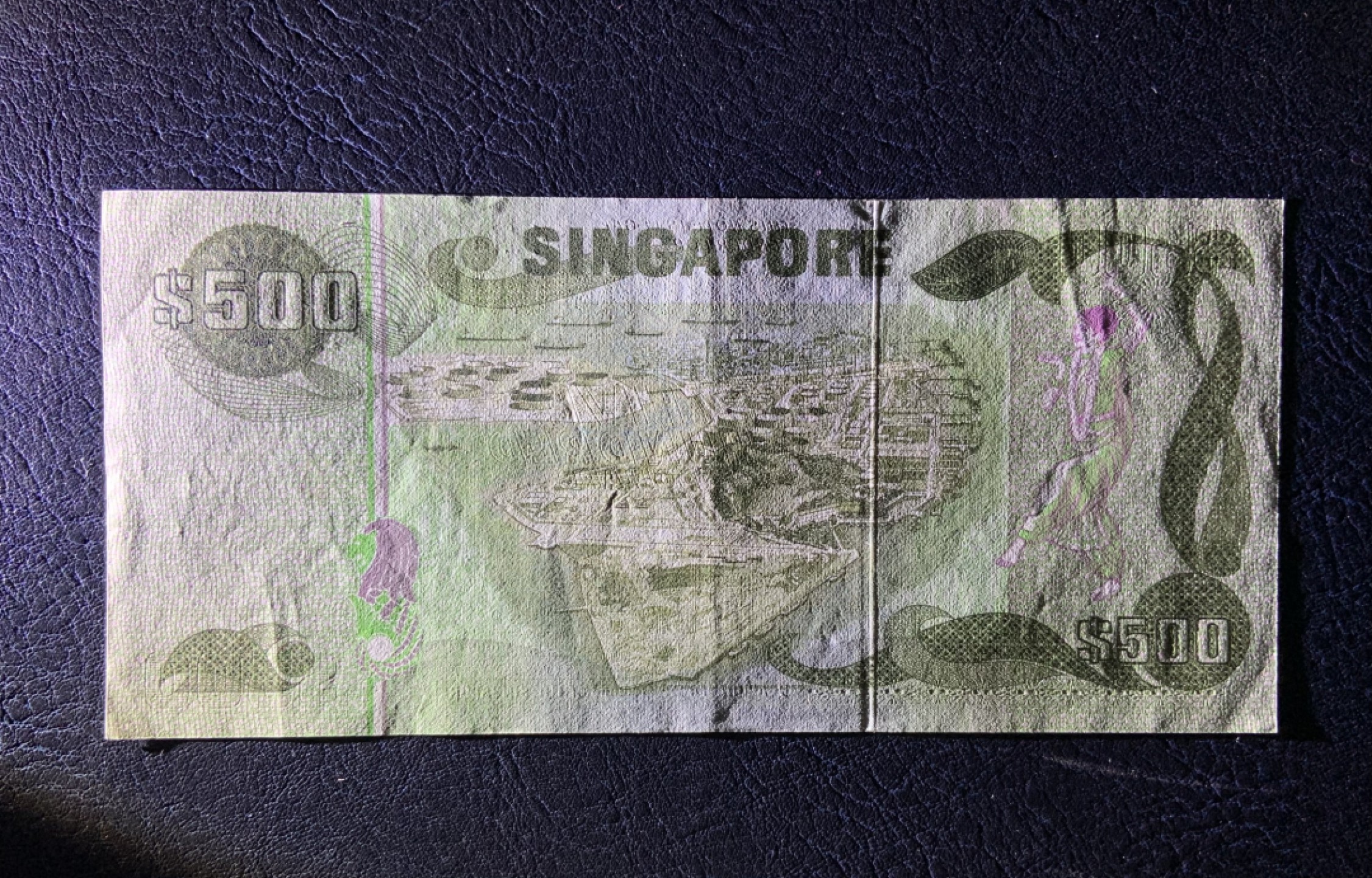 收藏联盟Quantum Auction 第191期拍卖(再次更新) 新加坡1977年鸟版500元 非全新 品相AU+  高面值稀少