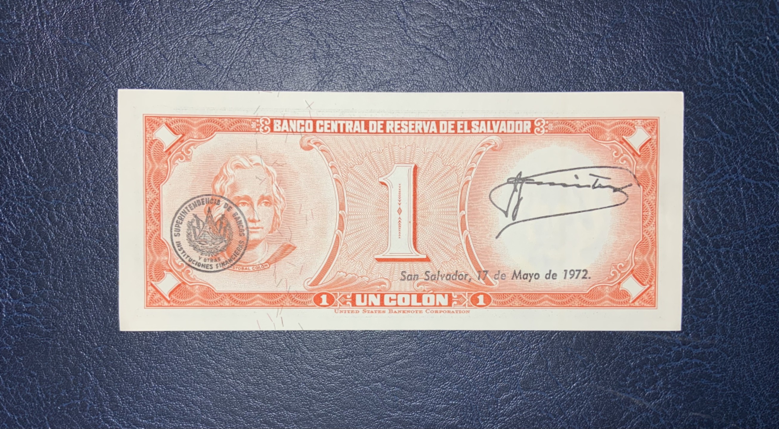 收藏联盟Quantum Auction 第191期拍卖(再次更新) 萨尔瓦多1972年1克朗 品相全新UNC 双尾号22