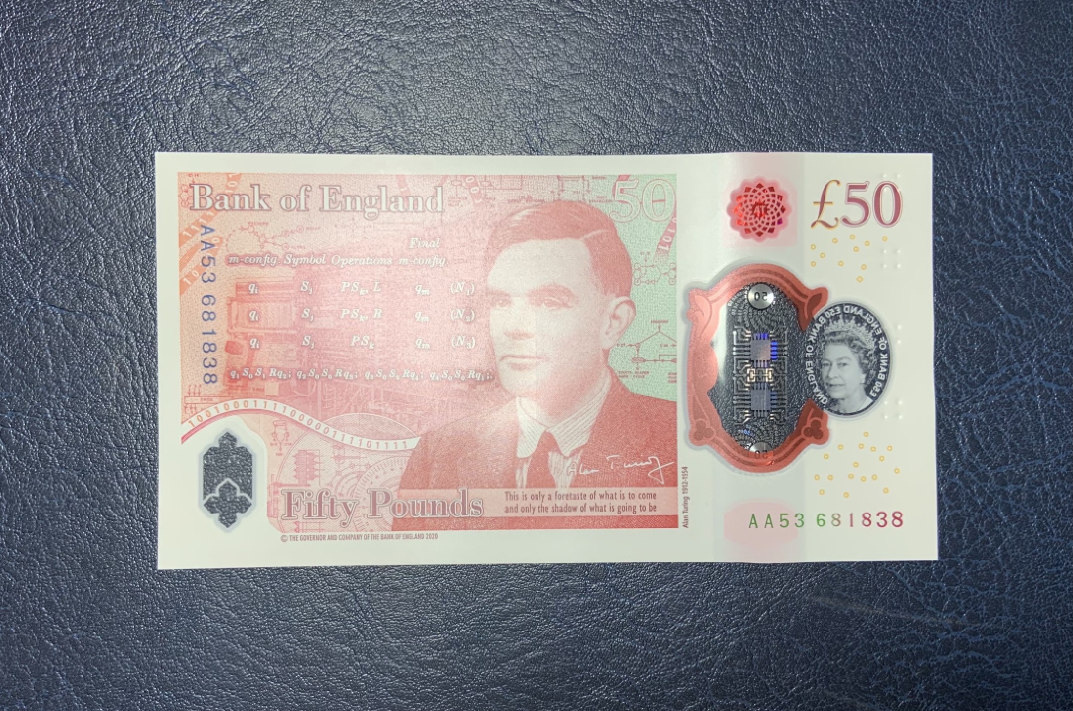 收藏联盟Quantum Auction 第191期拍卖(再次更新) 英国2020年50镑 品相全新UNC AA冠 号码无47