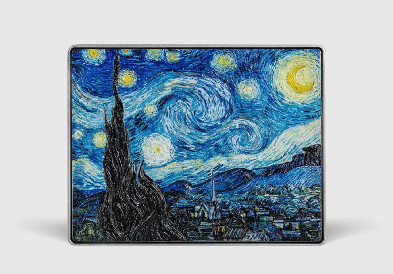 【预售】【乍得】【梵高】2023星月夜银币【彩色+本色】 【预售】【乍得】【梵高】星月夜银币彩色款