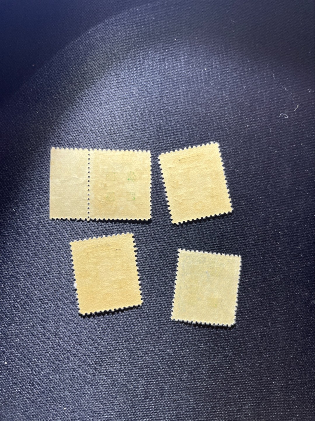 洪涛臻品 精选邮票限时拍卖第二十六期 民国孙像★双加字改值★，4枚，几乎全品2枚，上品2枚