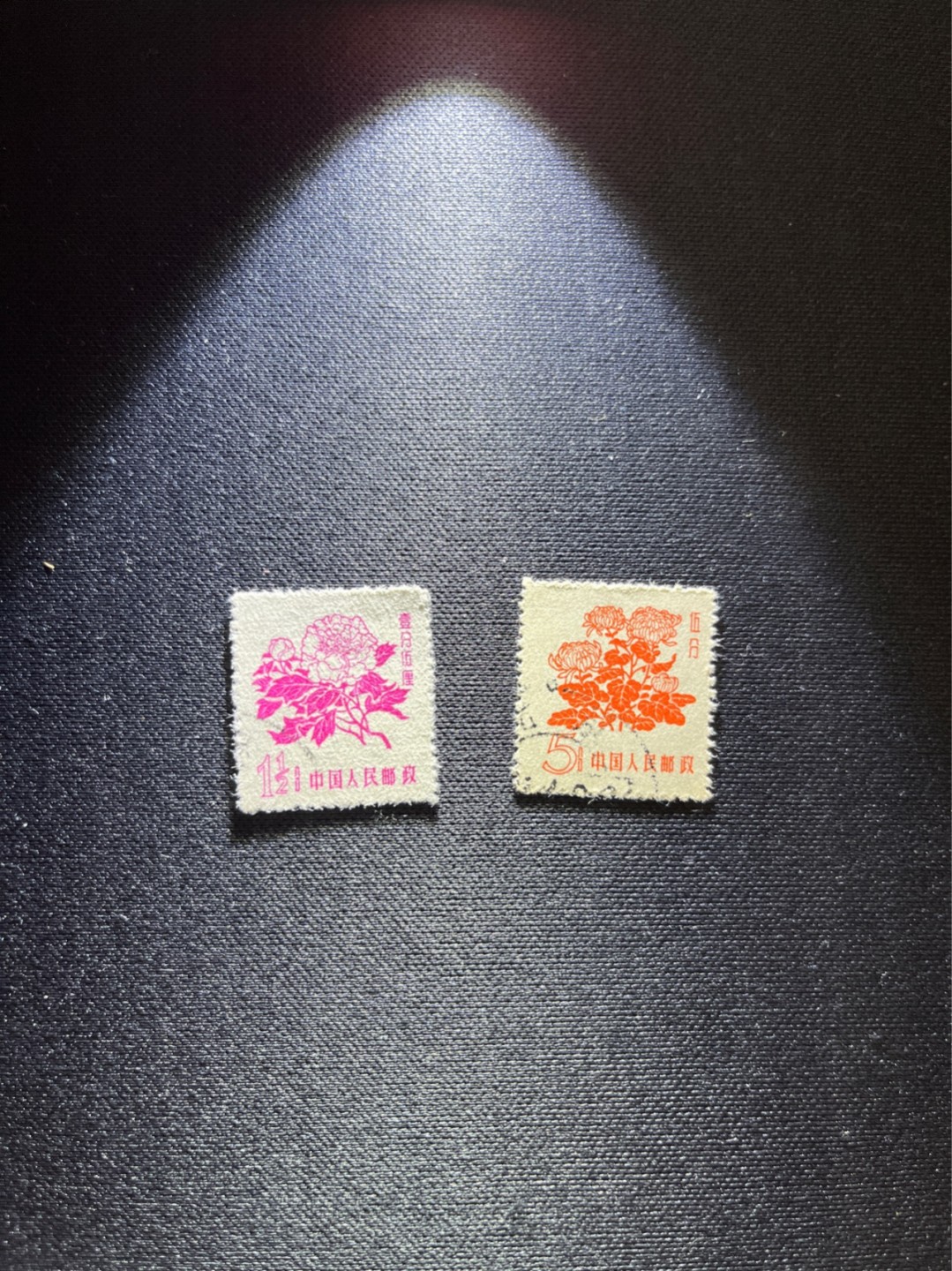 洪涛臻品 精选邮票限时拍卖第二十七期 普10花卉盖销顺戳  全品2枚