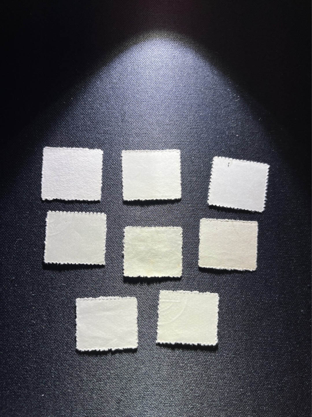 洪涛臻品 精选邮票限时拍卖第二十七期 普12革命圣地 8枚盖销  上品，8分信销