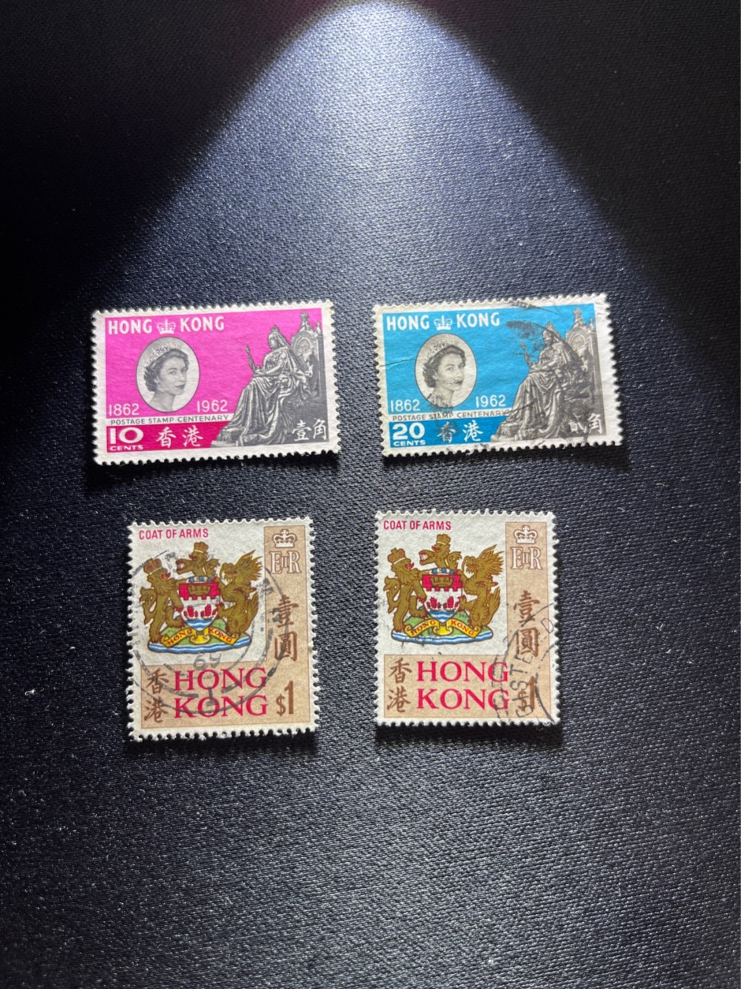洪涛臻品 精选邮票限时拍卖第二十七期 香港邮票 品相自定，年代久远，包老包真