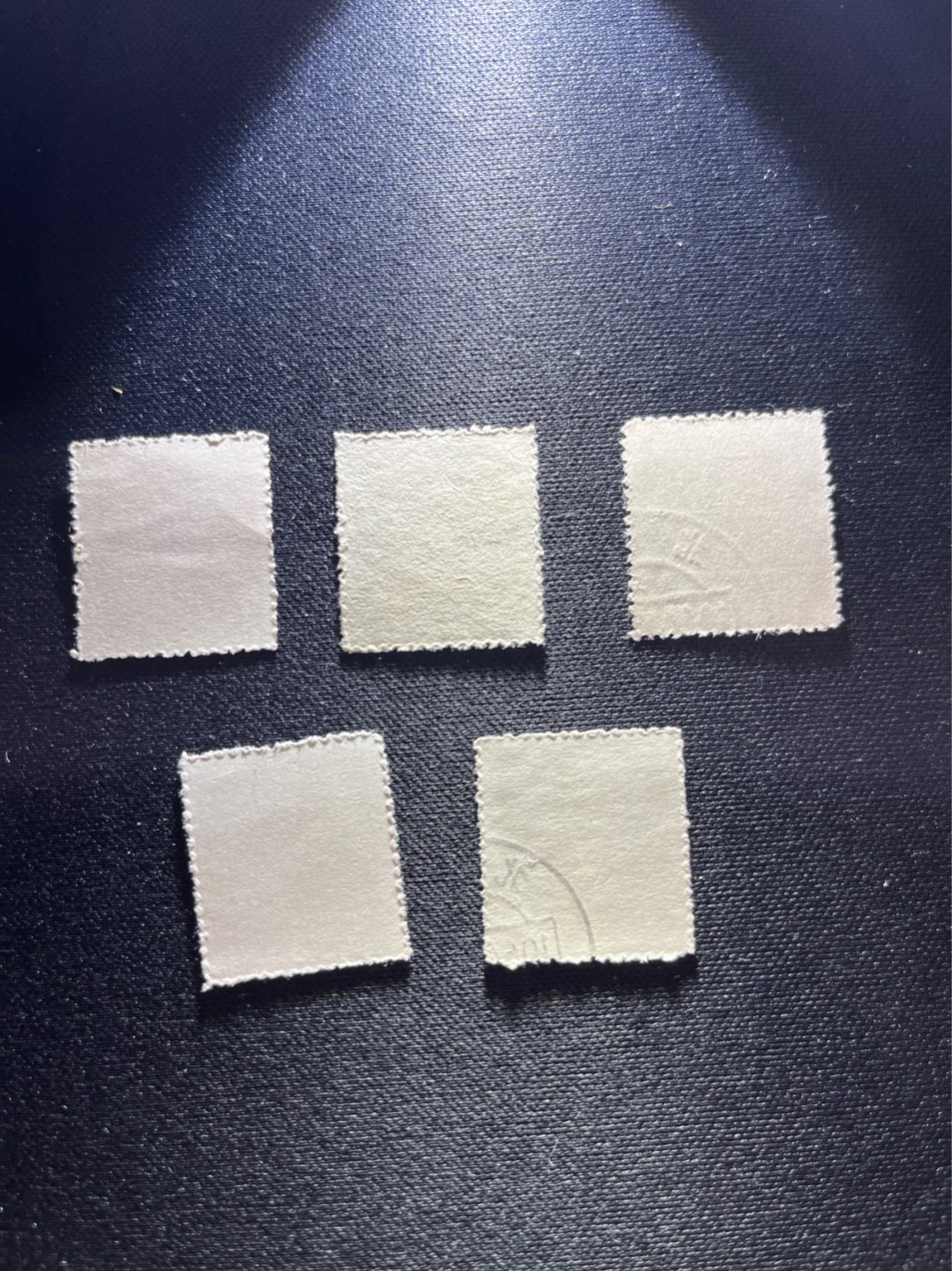 洪涛臻品 精选邮票限时拍卖第二十七期 普8盖销 顺戳  5枚一组，几乎全品，个别上品