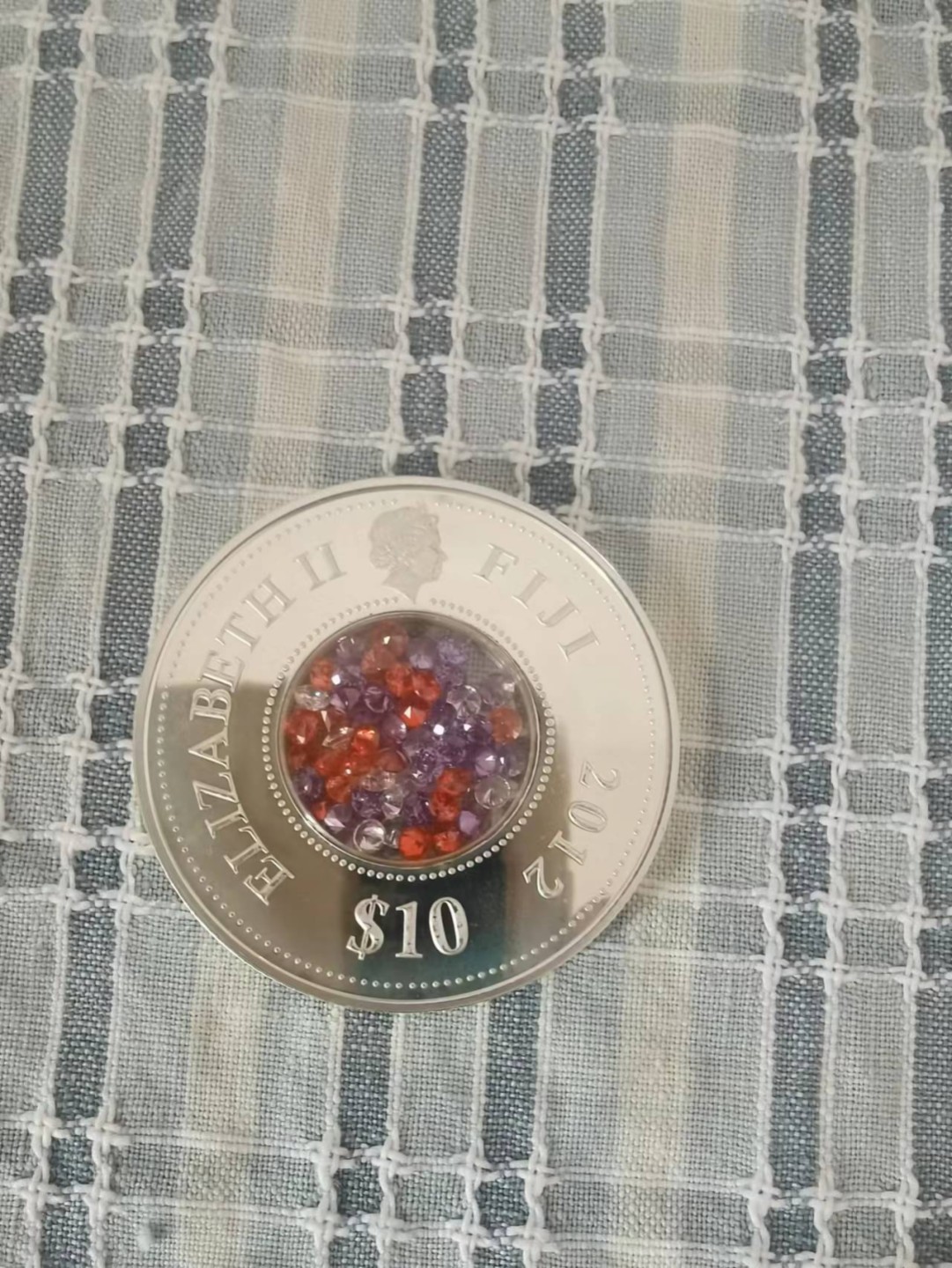 外国币章专场 斐济银币