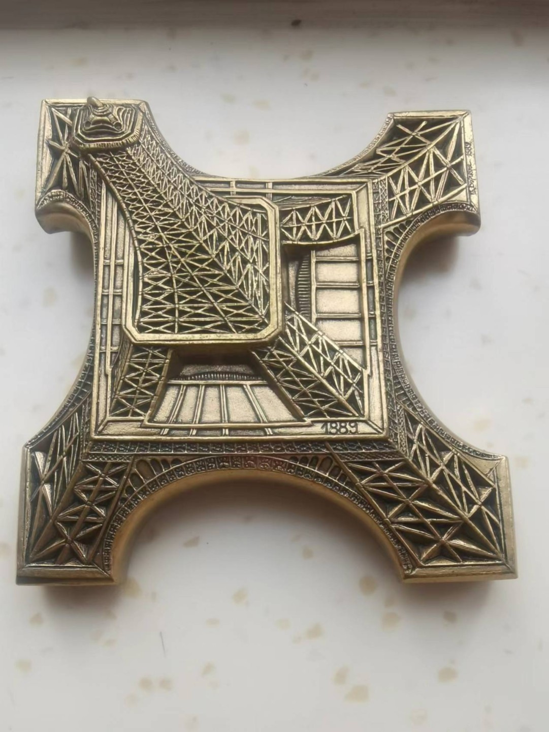 外国币章专场 埃菲尔铁塔铜章