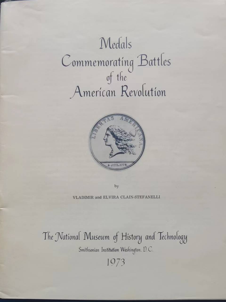 外国币章专场 美国独立战争重铸套章