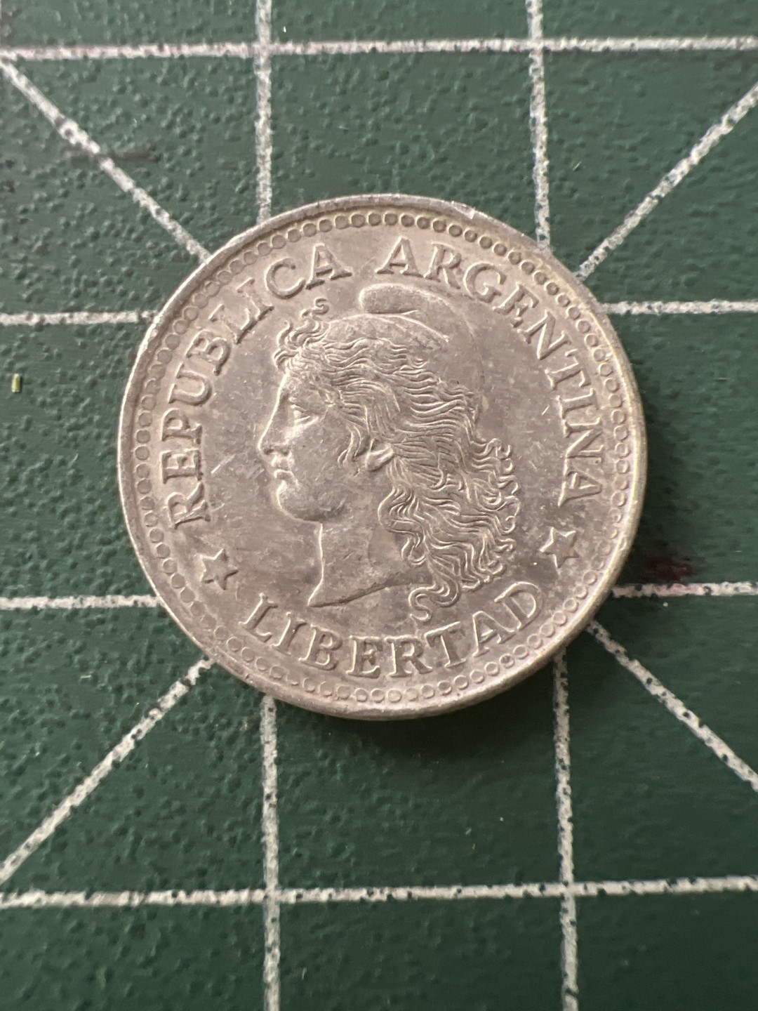 泡泡堂第八十九期  世界硬币纪念章邮票专场（无押金，无佣金，捡漏，全场20包邮，偏远地区除外） 阿根廷五分