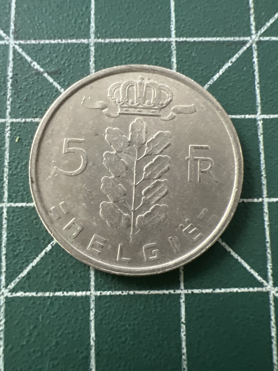 泡泡堂第八十九期  世界硬币纪念章邮票专场（无押金，无佣金，捡漏，全场20包邮，偏远地区除外） 比利时5F