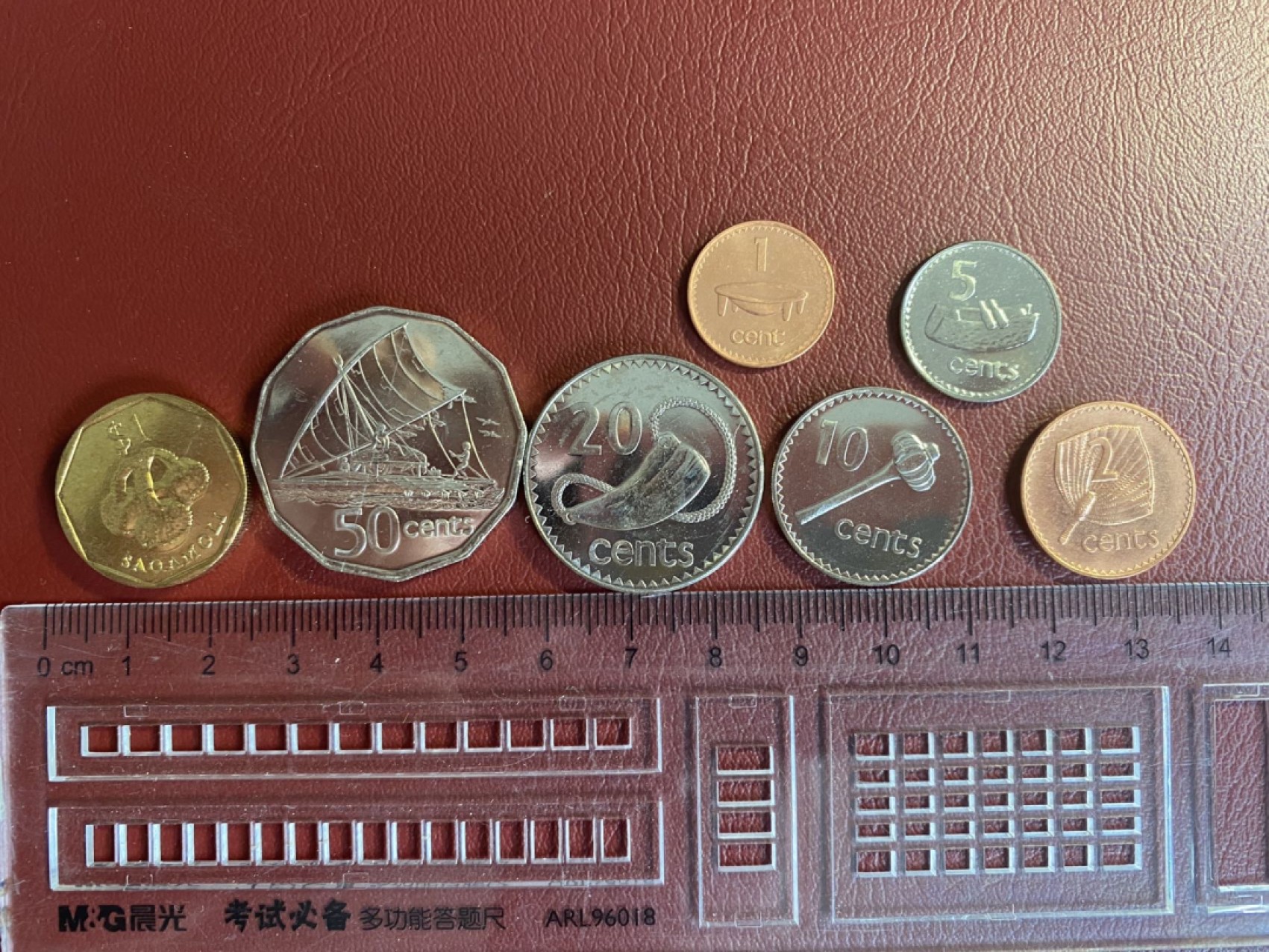 硬币专场7（持续更新） 全新斐济硬币 小全套 女王头像