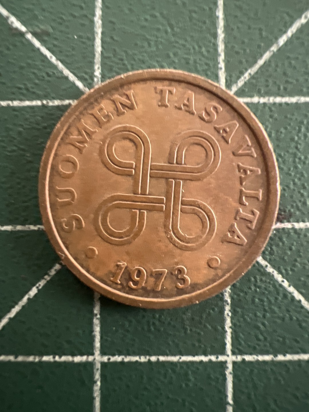 泡泡堂第八十八期  世界硬币专场（无押金，无佣金，捡漏，全场20包邮，偏远地区除外） 芬兰1973年5分