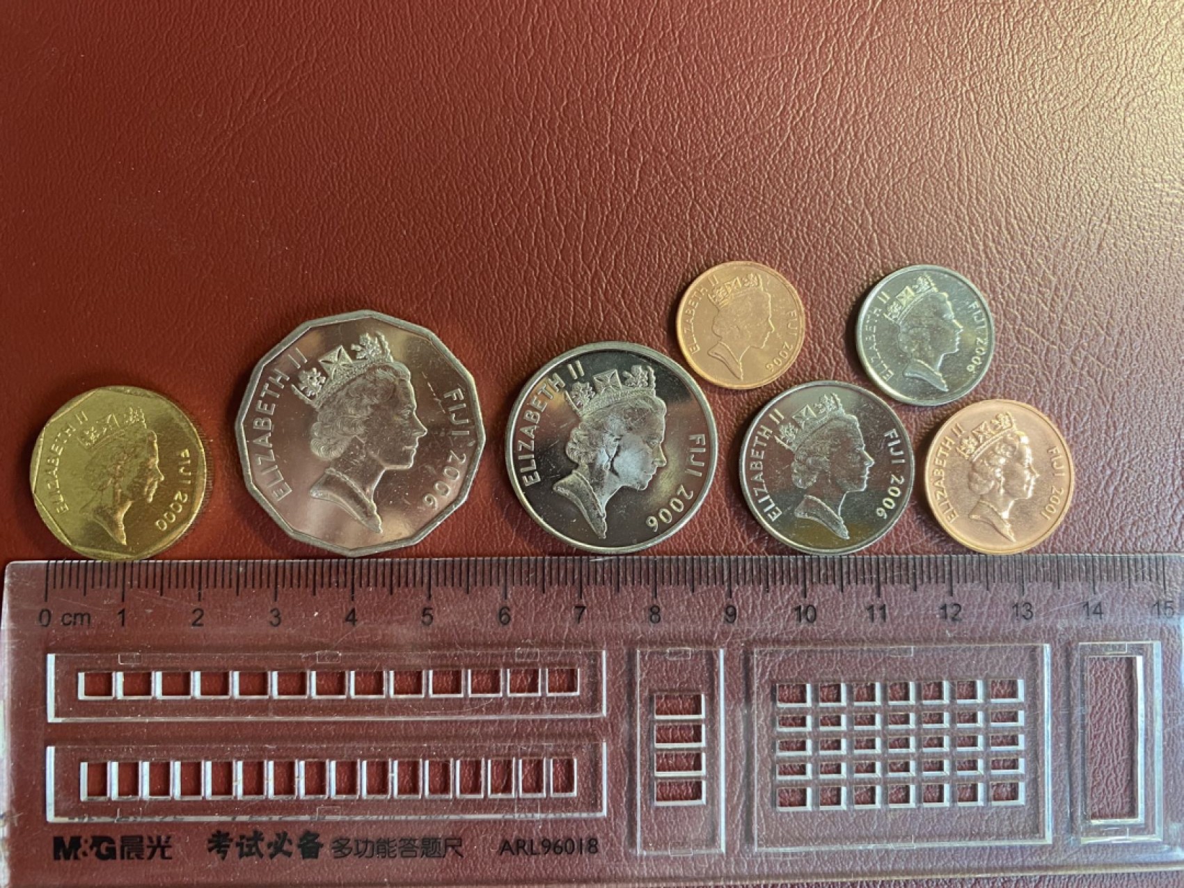 硬币专场7（持续更新） 全新斐济硬币 小全套 女王头像