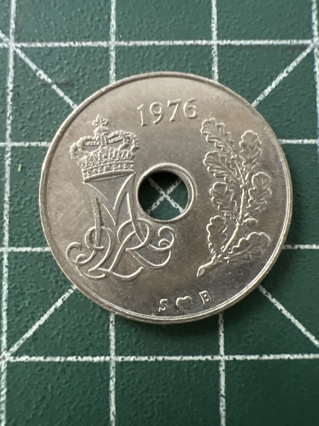 泡泡堂第八十九期  世界硬币纪念章邮票专场（无押金，无佣金，捡漏，全场20包邮，偏远地区除外） 丹麦25分