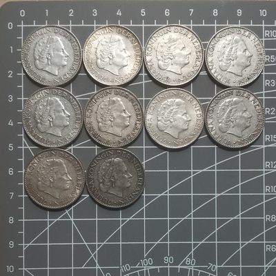 🤫奇货可居🤫 第三十三场 世界钱币专场 【静默】 - 荷兰女王银币10枚一起