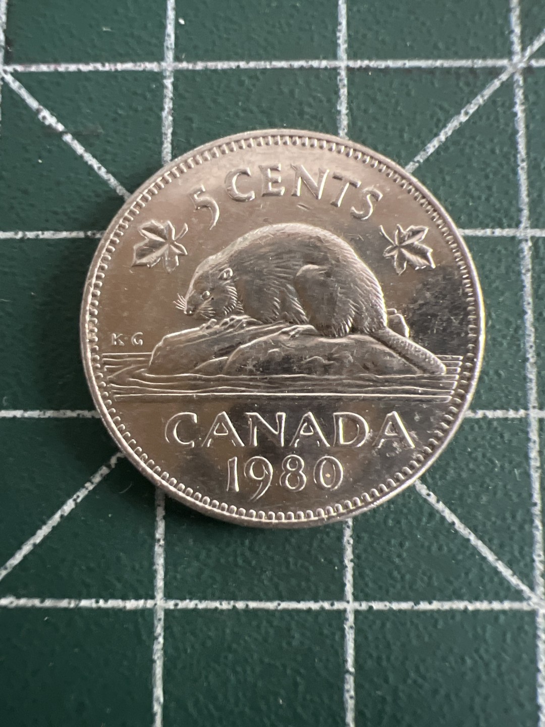 泡泡堂第八十七期  世界硬币纪念章邮票专场（无押金，无佣金，捡漏，全场20包邮，偏远地区除外） 加拿大1980年5分