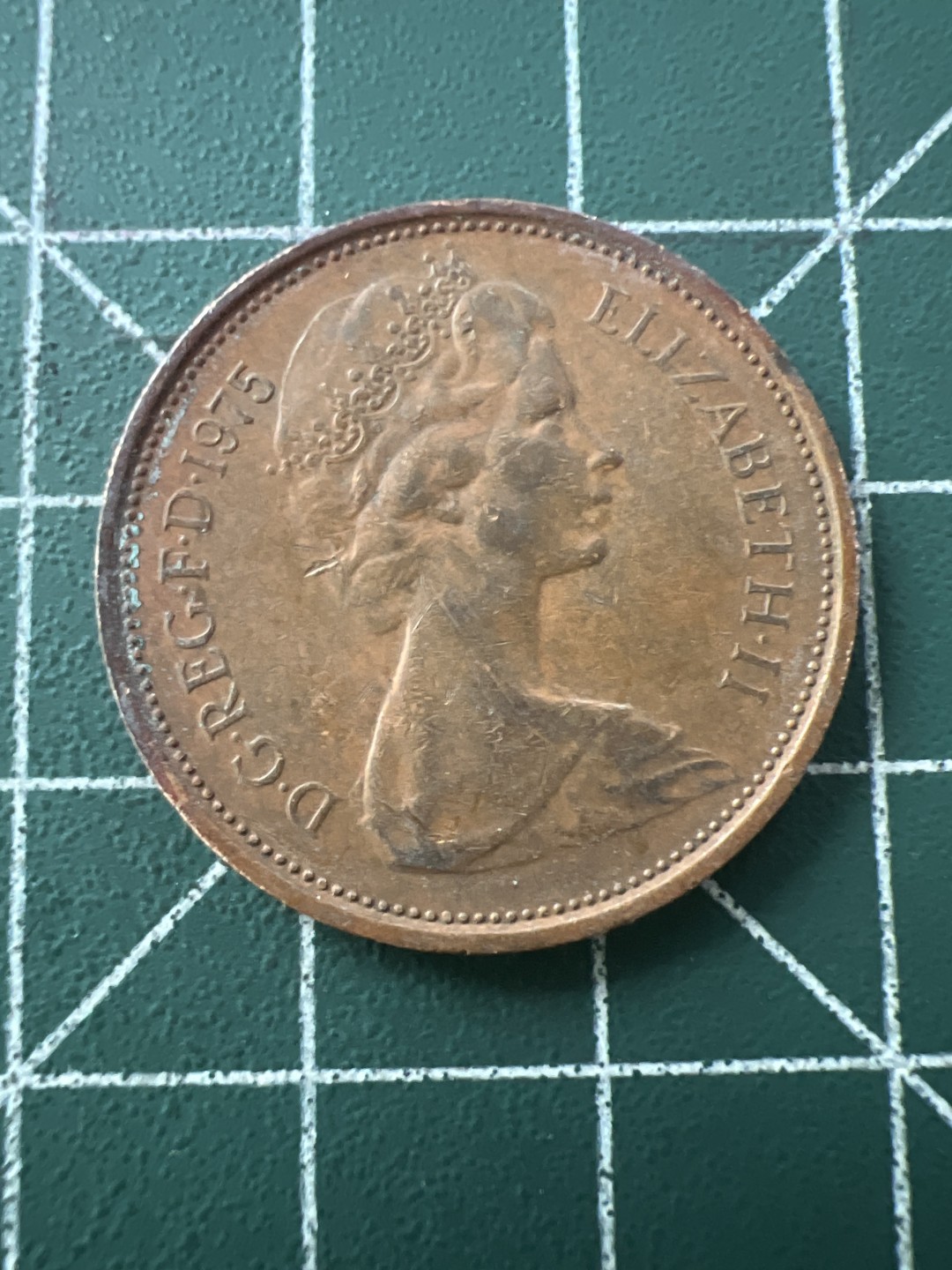 泡泡堂第八十九期  世界硬币纪念章邮票专场（无押金，无佣金，捡漏，全场20包邮，偏远地区除外） 75年英国2便士