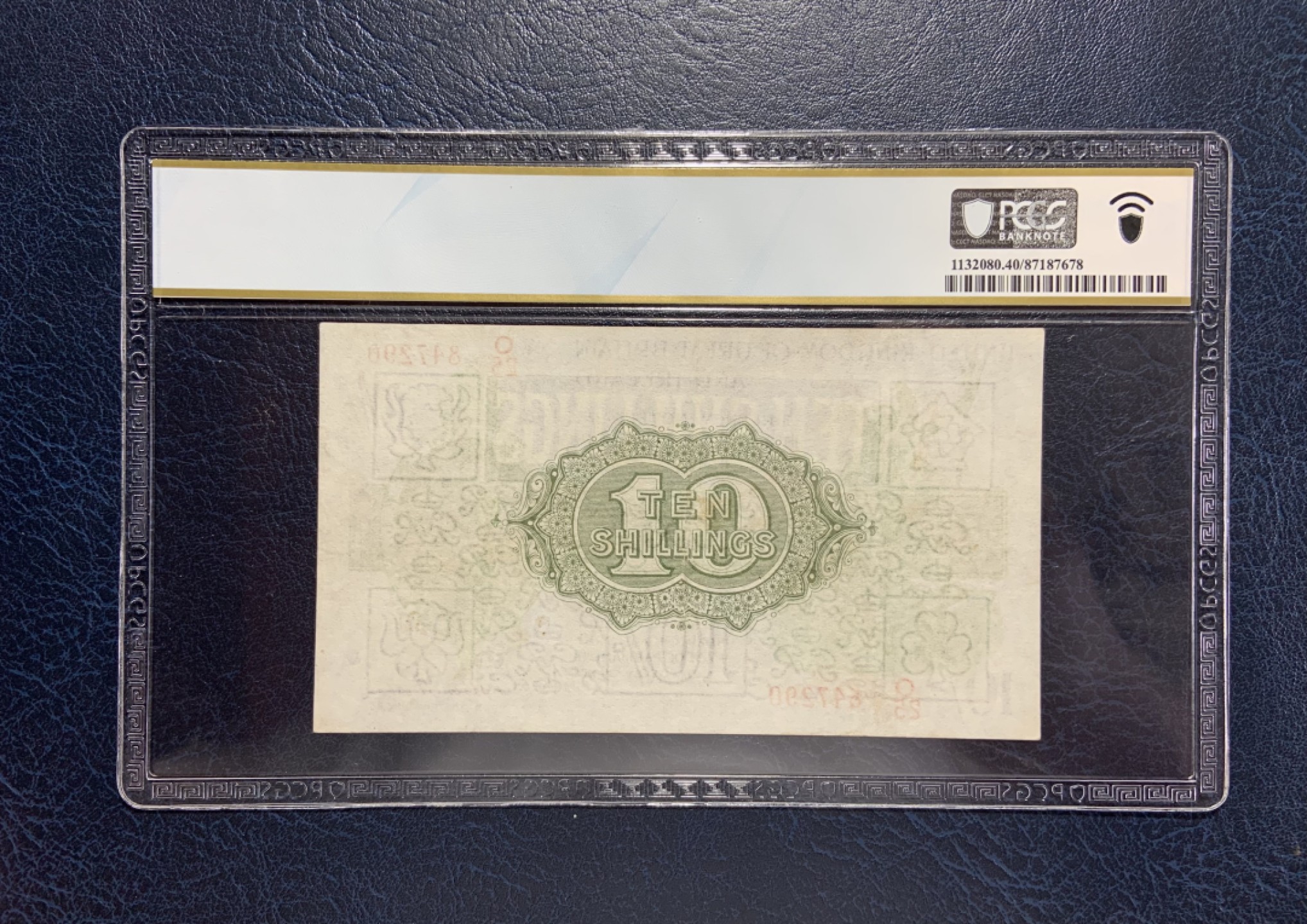 收藏联盟Quantum Auction 第191期拍卖(再次更新) 英国1922-23年10先令 PCGS40 乔治五世国王 稀少